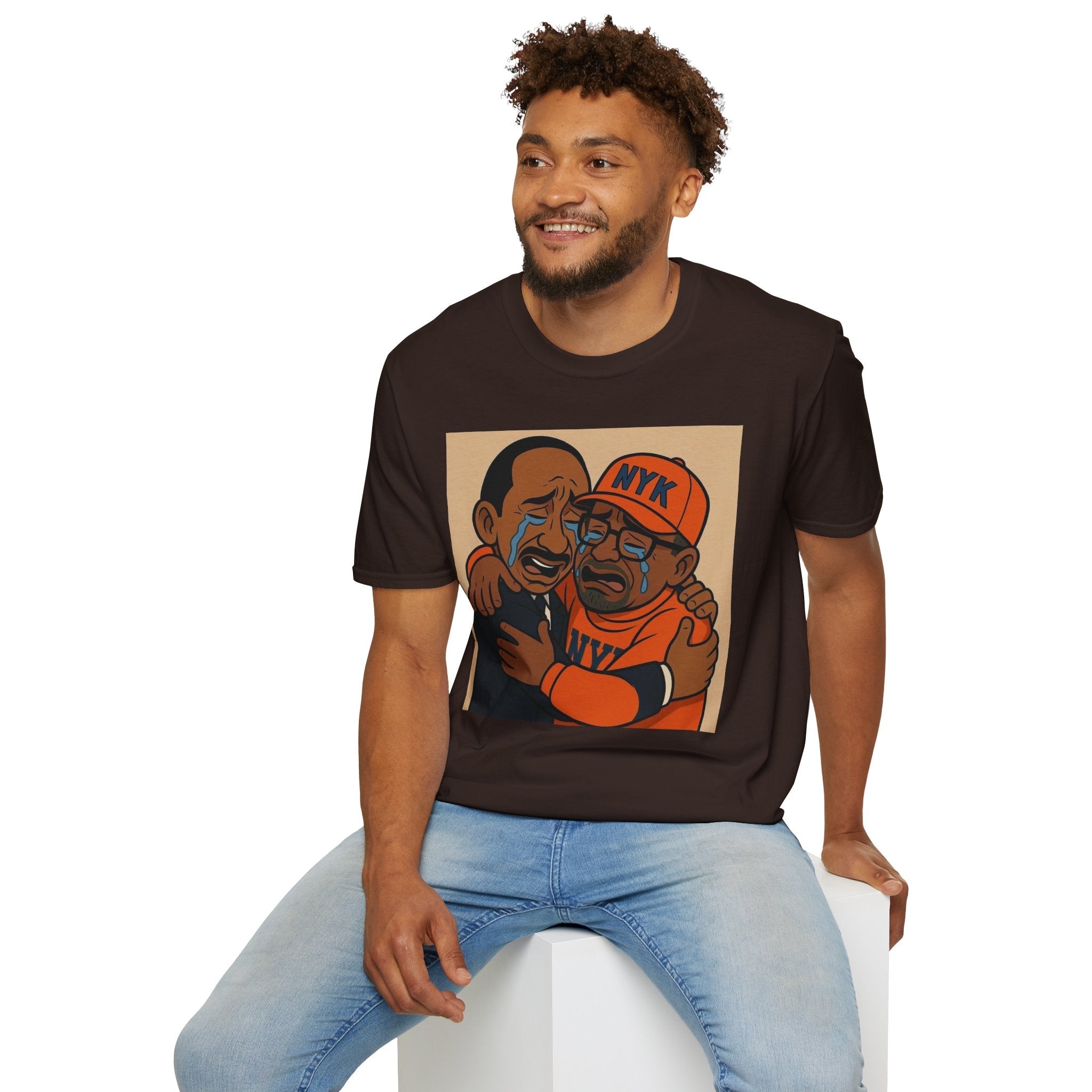 Todd Another Customized Smile Crying Portrait Tee Graphic T-Shirt