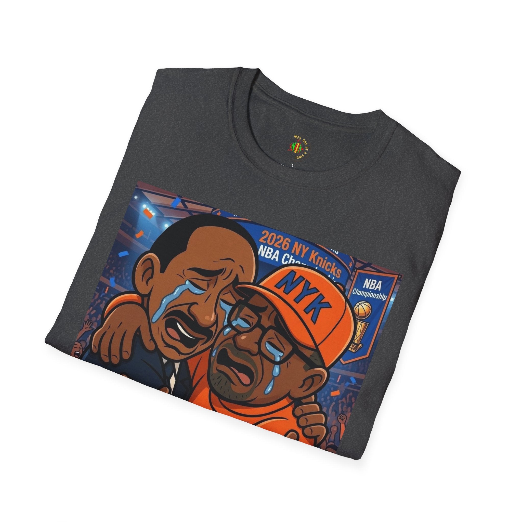 Todd Maglietta grafica con ritratto personalizzato "Another Customized Smile Crying"