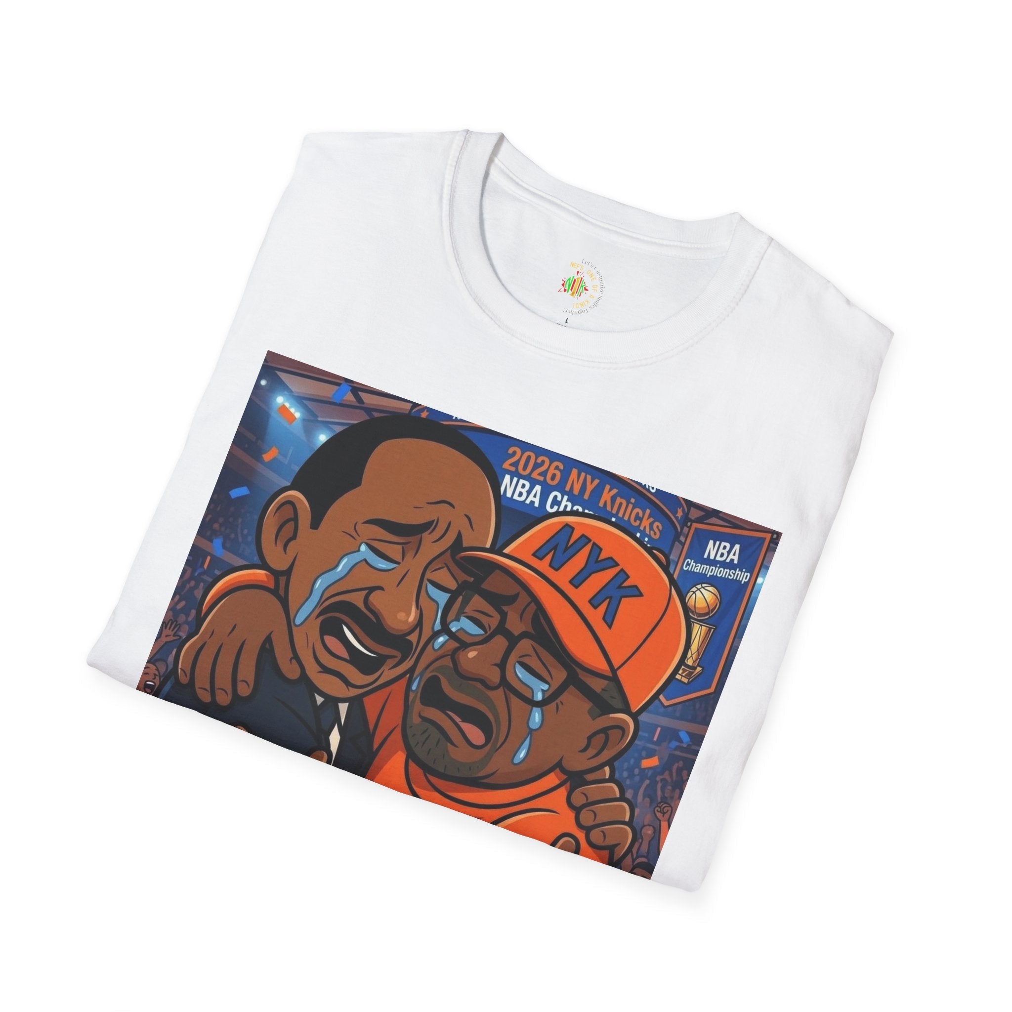 Todd Maglietta grafica con ritratto personalizzato "Another Customized Smile Crying"
