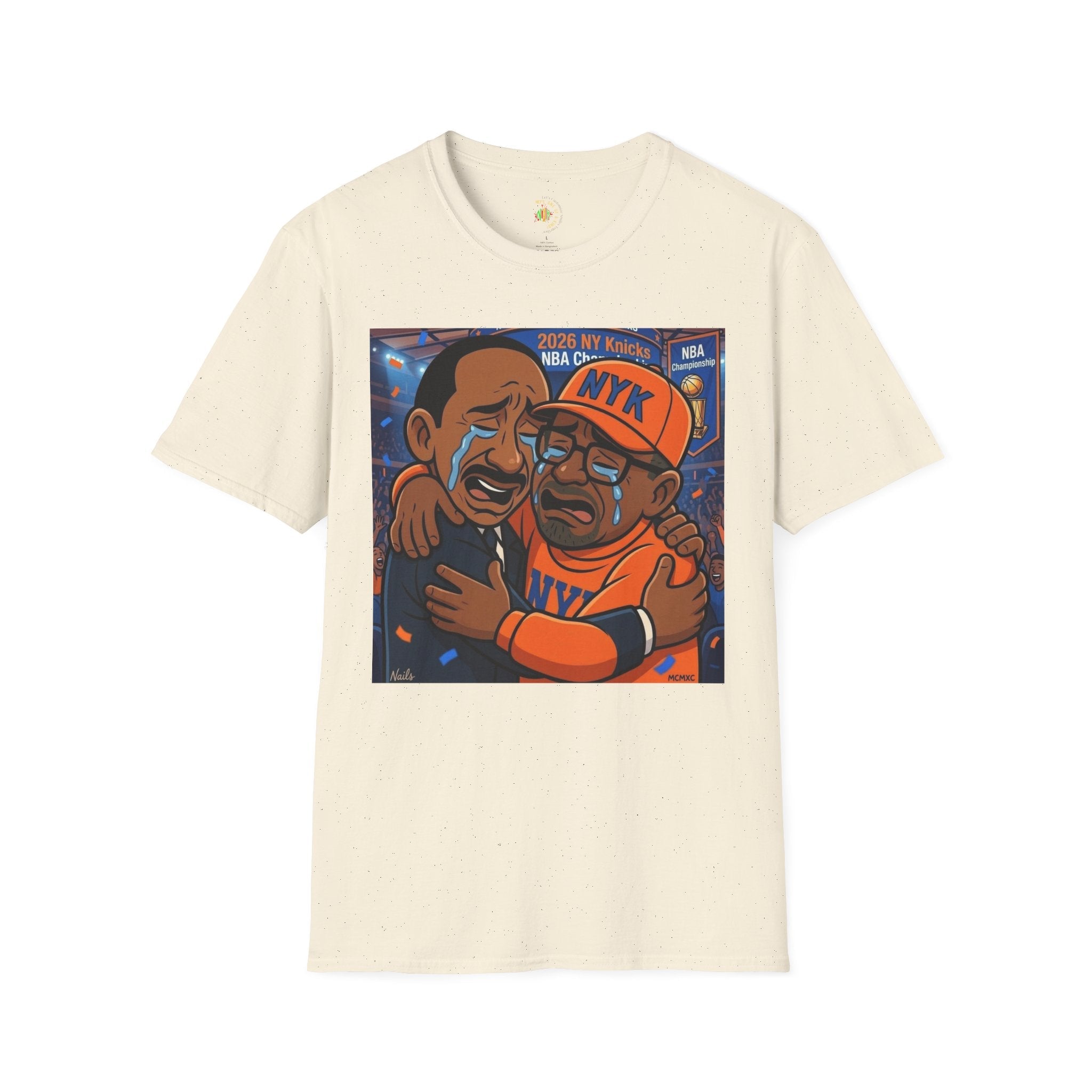 Todd Maglietta grafica con ritratto personalizzato "Another Customized Smile Crying"