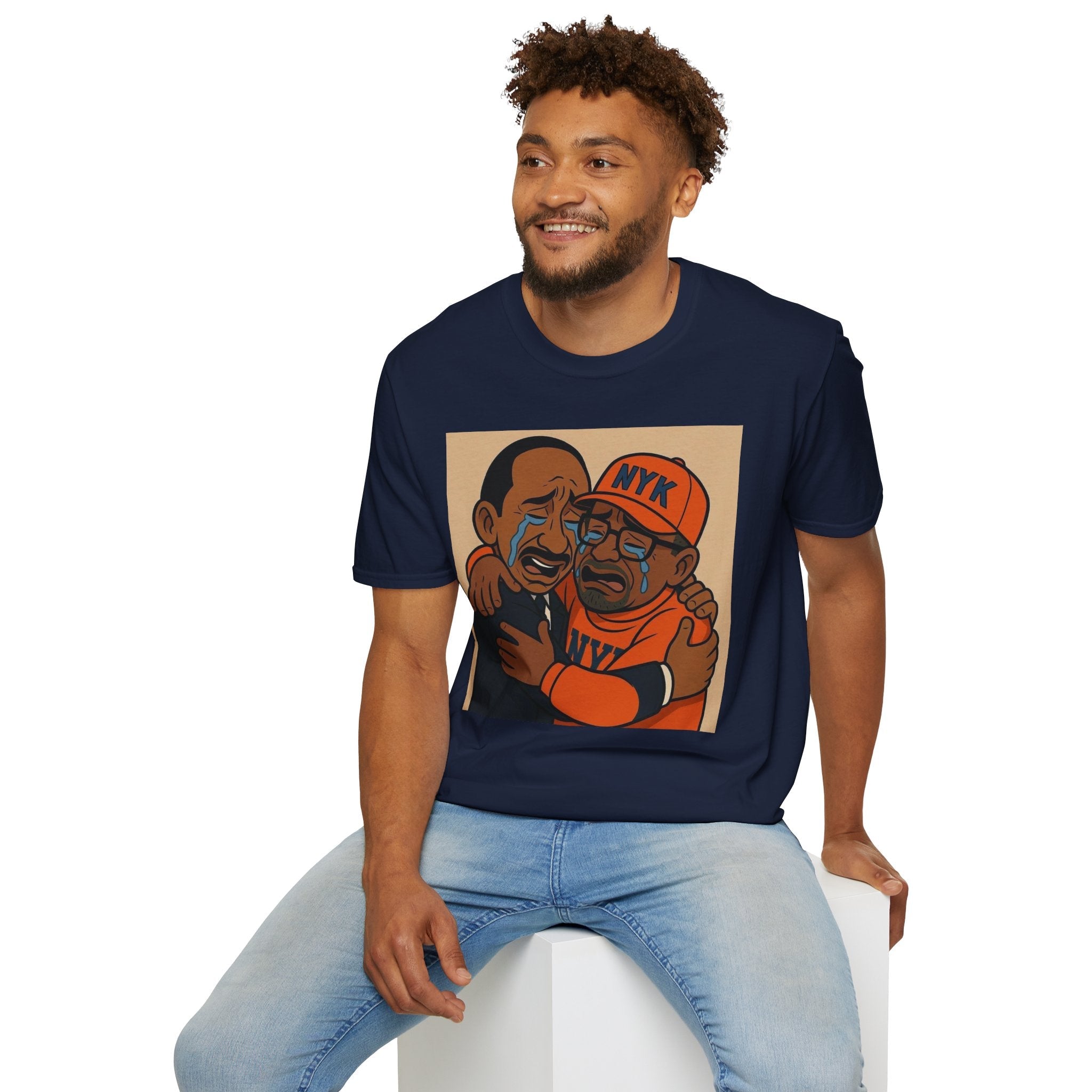 Todd Another Customized Smile Crying Portrait Tee Graphic T-Shirt