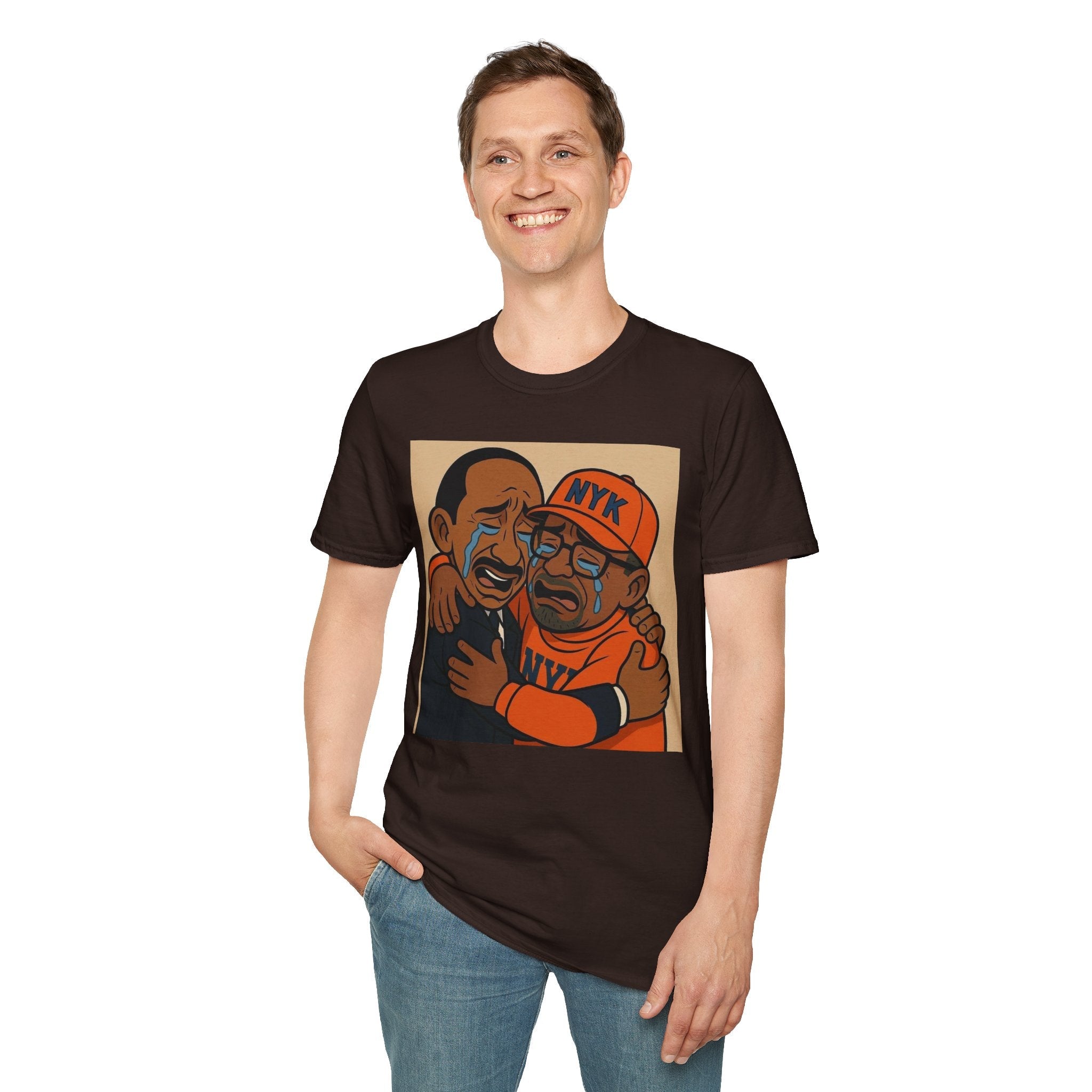 Todd Another Customized Smile Crying Portrait Tee Graphic T-Shirt