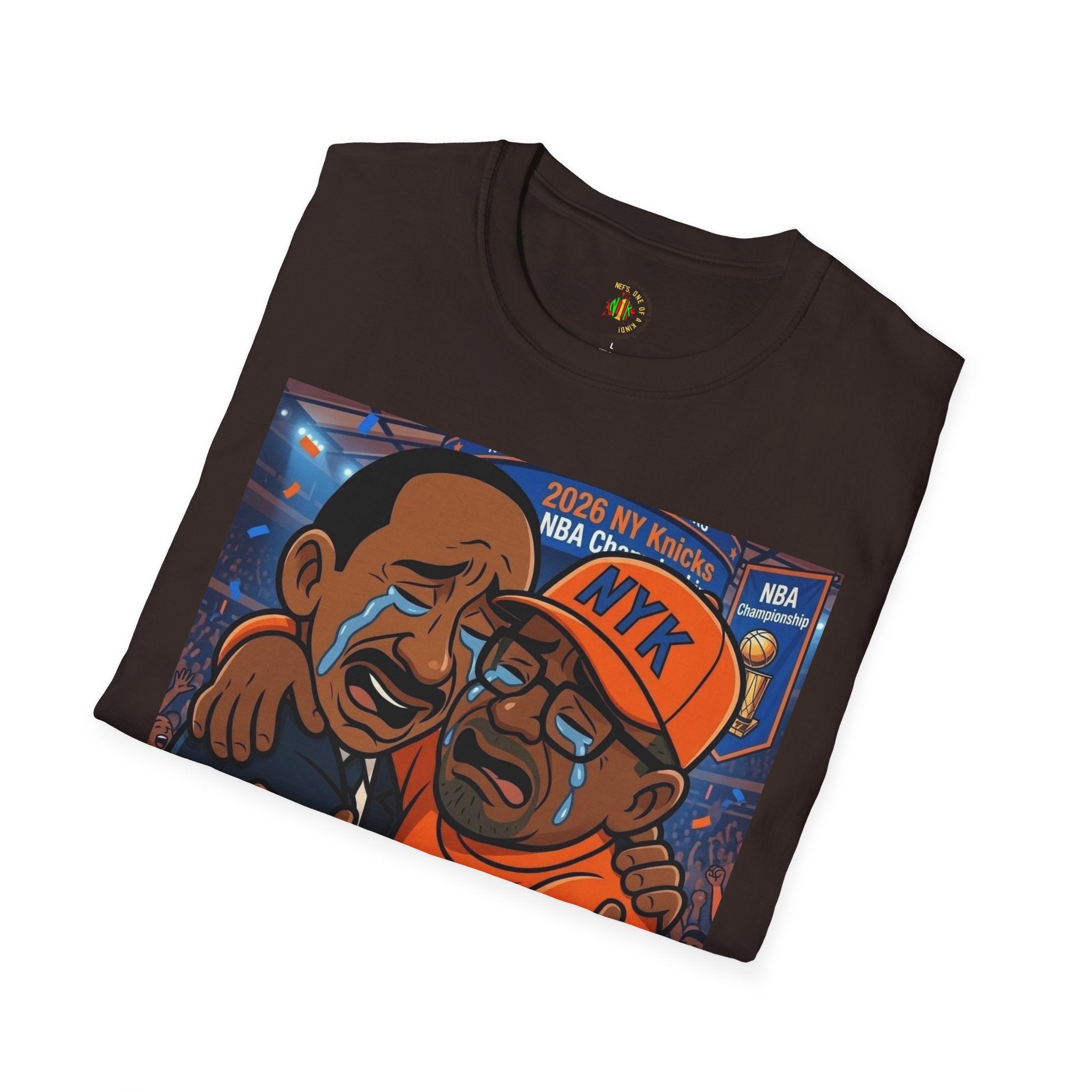 Todd Maglietta grafica con ritratto personalizzato "Another Customized Smile Crying"