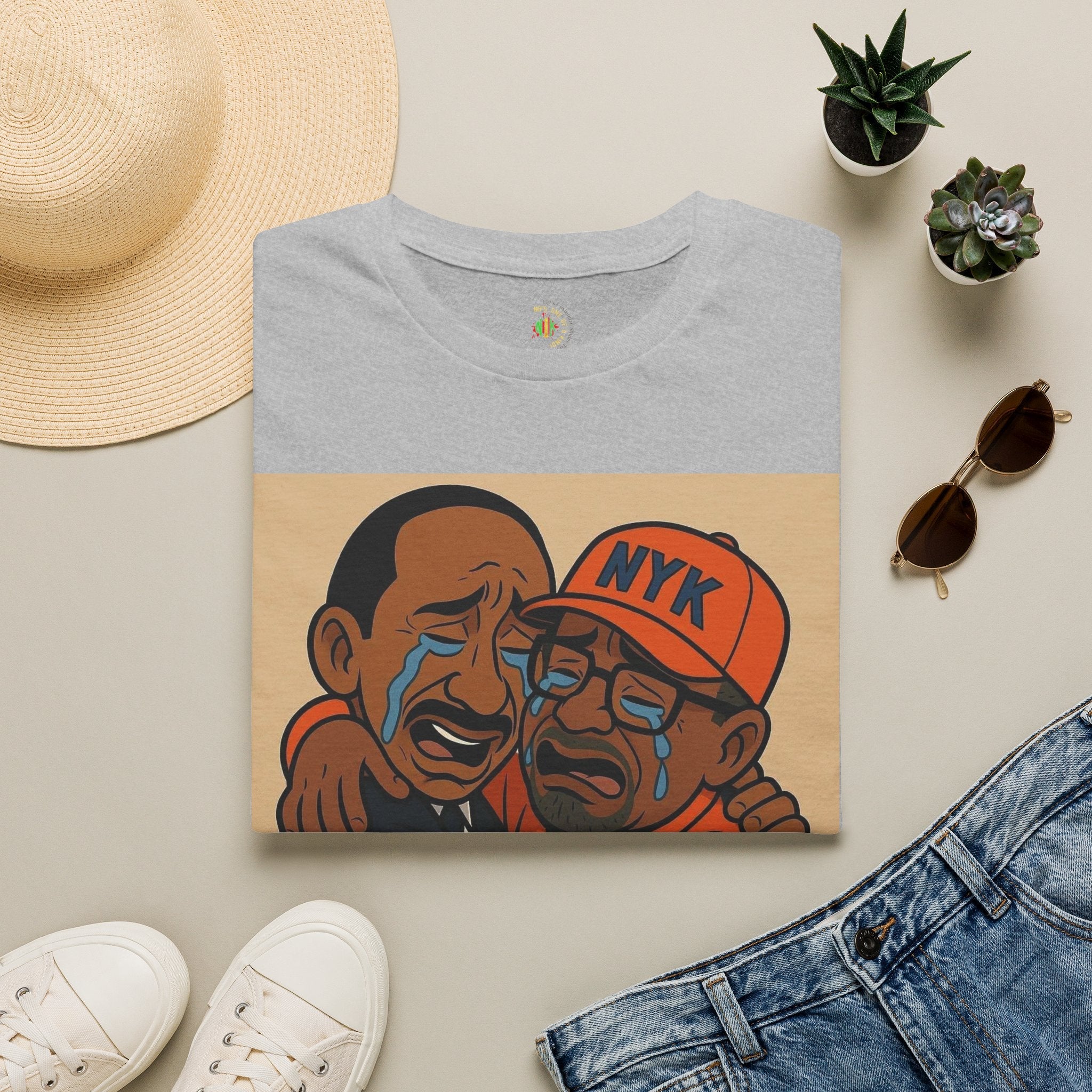 Todd Another Customized Smile Crying Portrait Tee Graphic T-Shirt