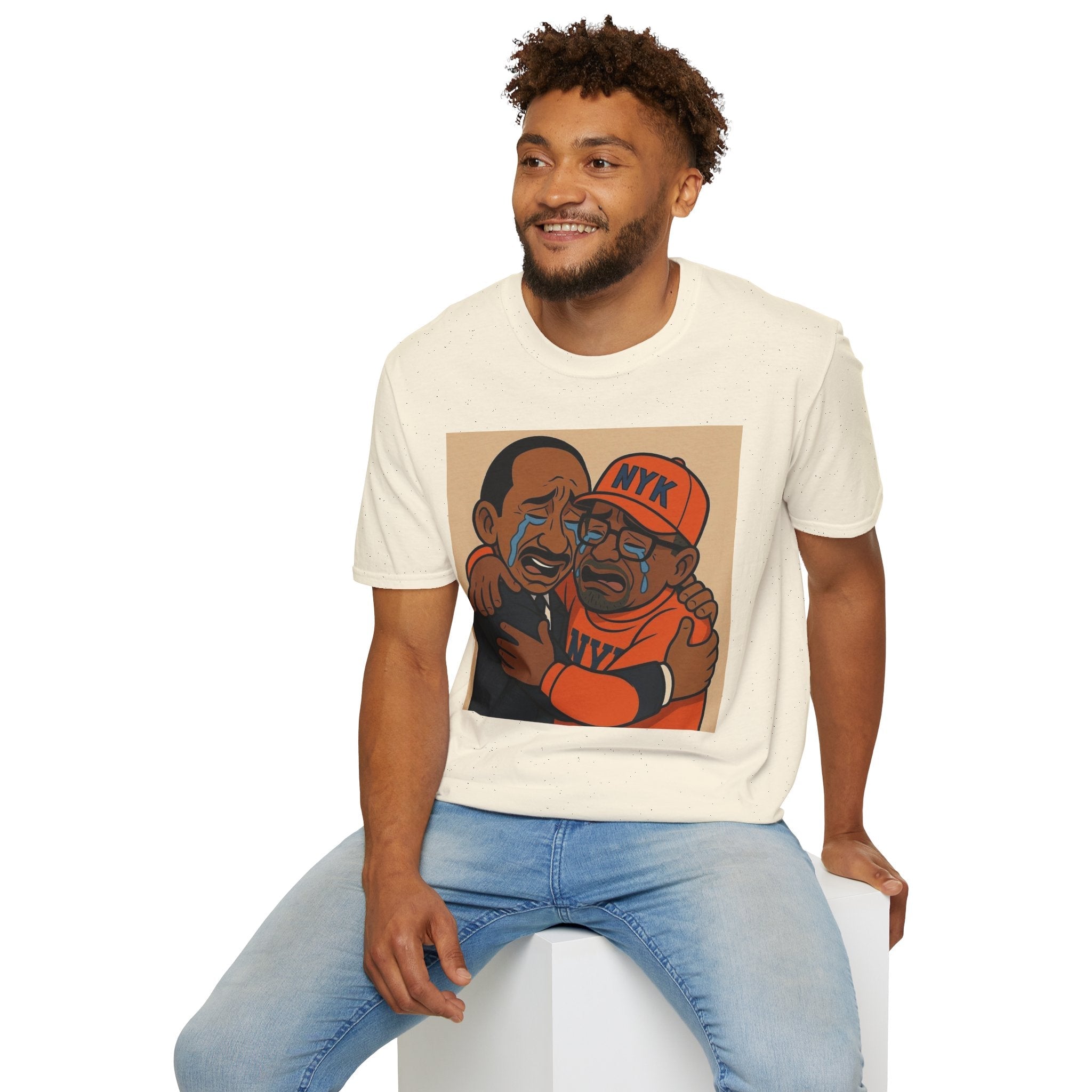 Todd Another Customized Smile Crying Portrait Tee Graphic T-Shirt