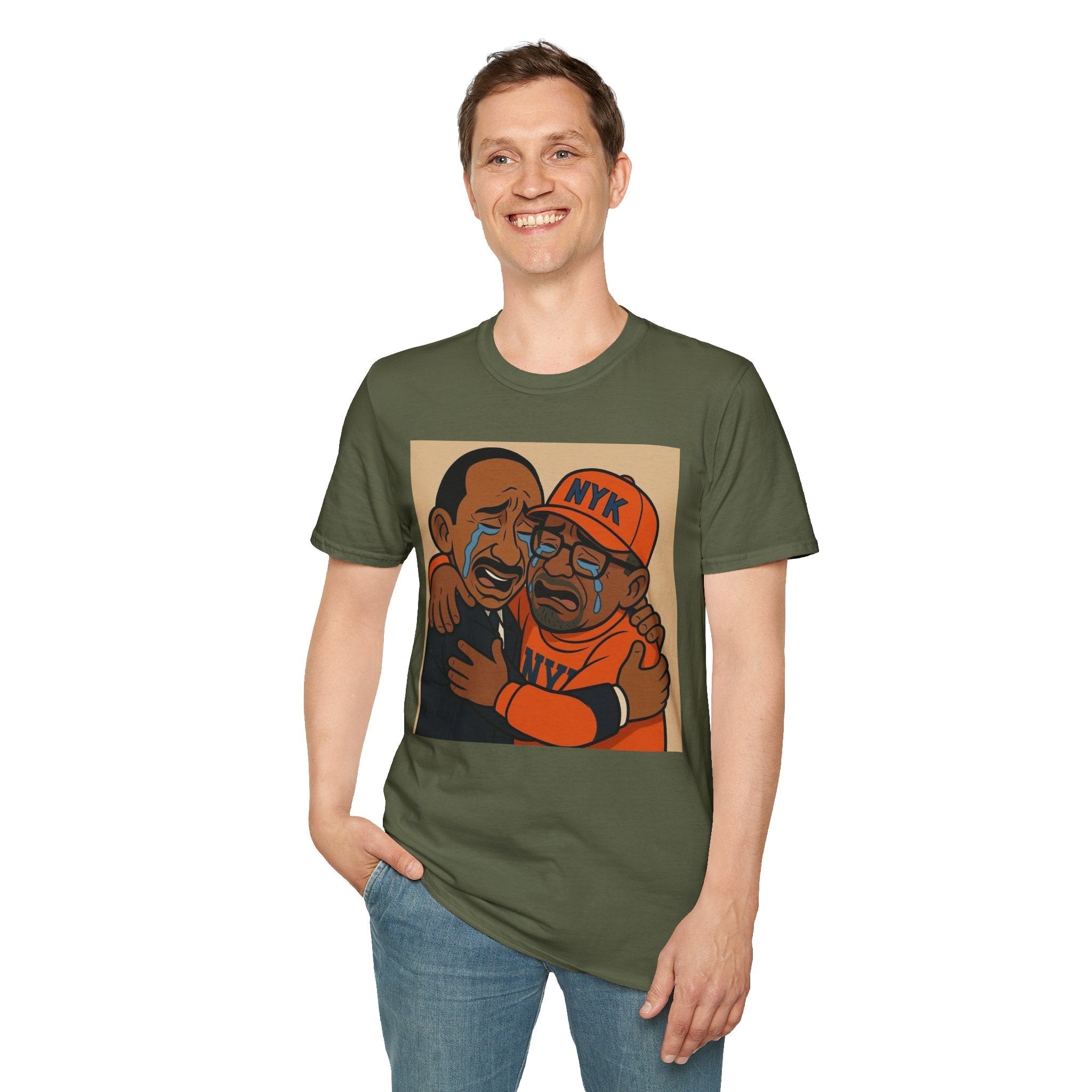 Todd Another Customized Smile Crying Portrait Tee Graphic T-Shirt
