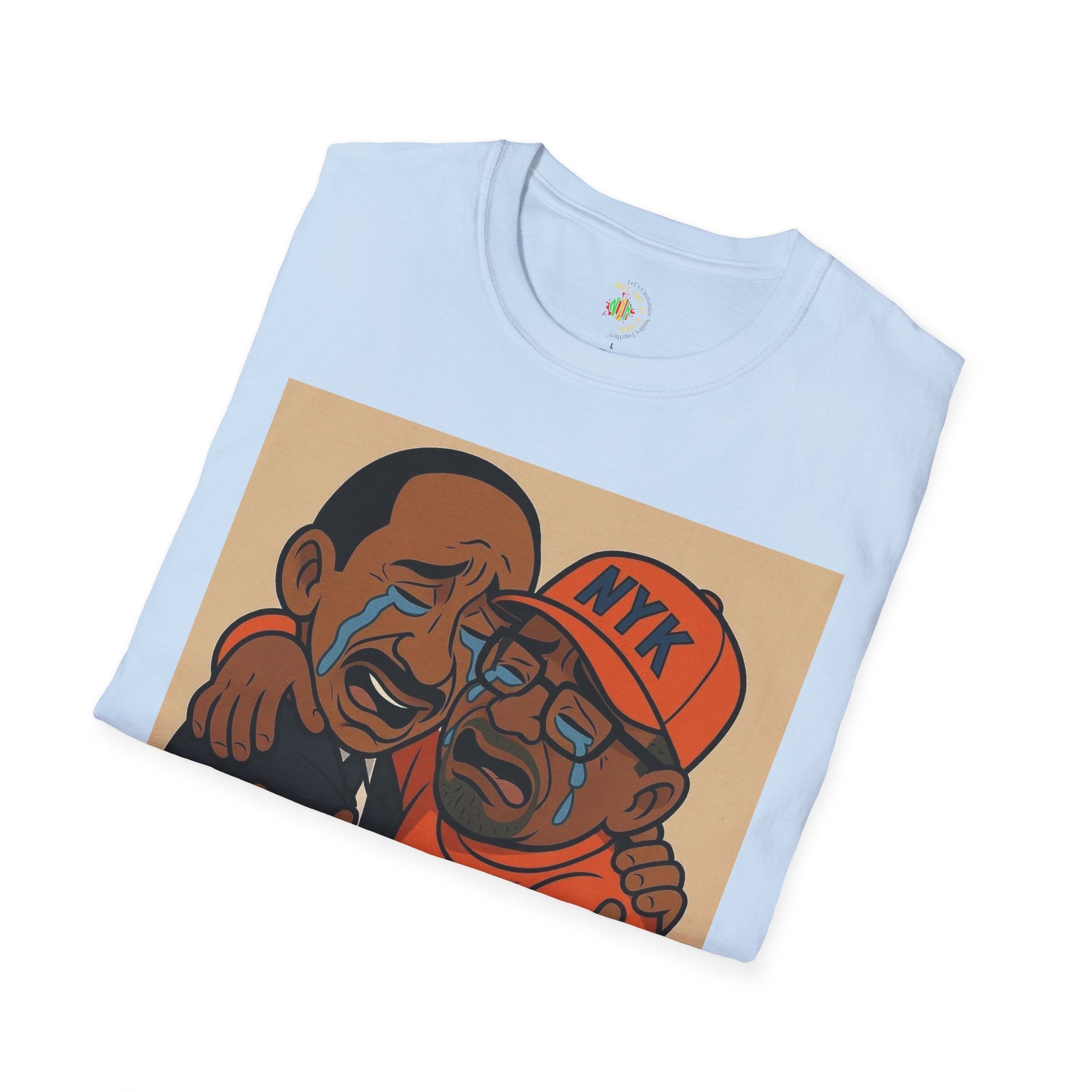Todd Another Customized Smile Crying Portrait Tee Graphic T-Shirt