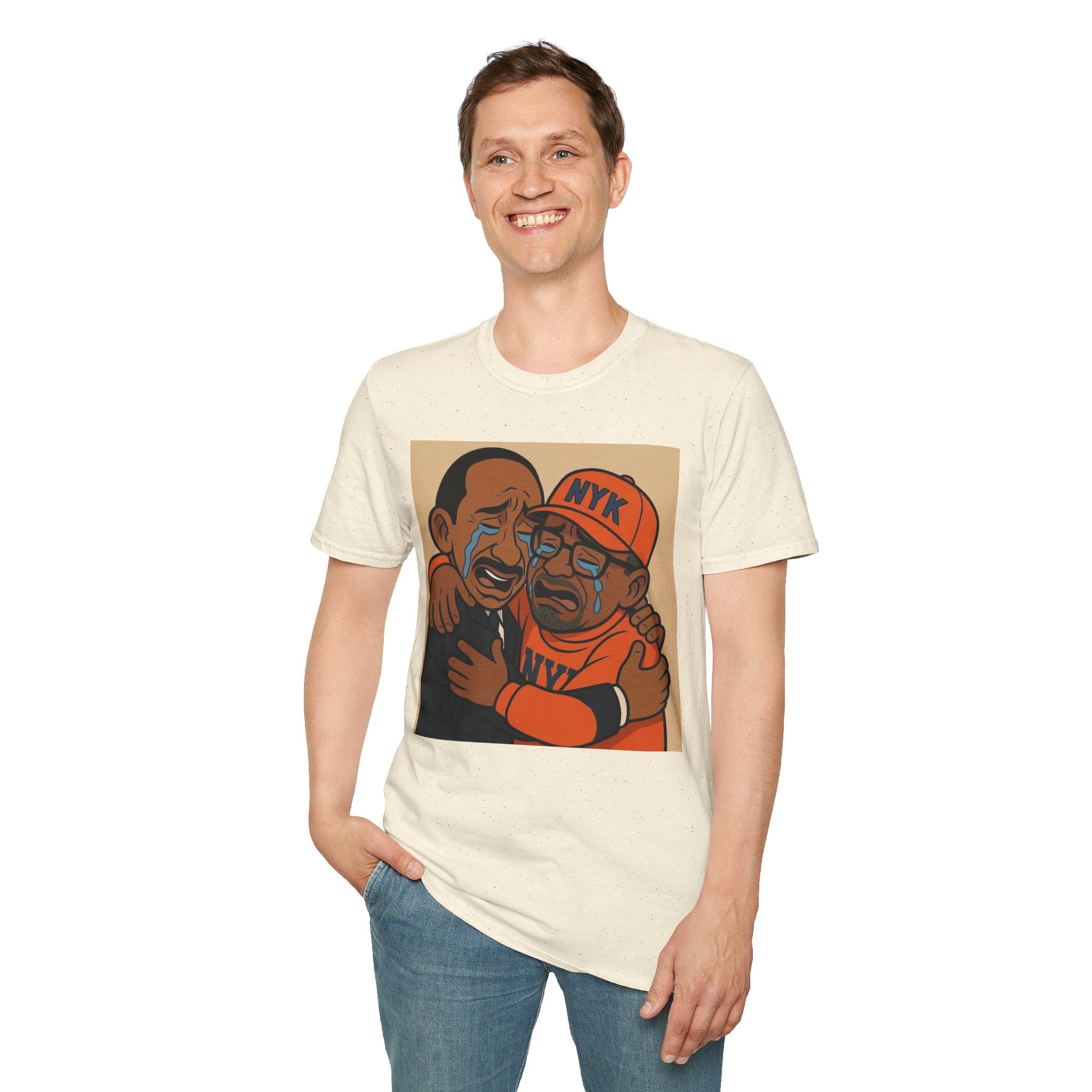 Todd Another Customized Smile Crying Portrait Tee Graphic T-Shirt