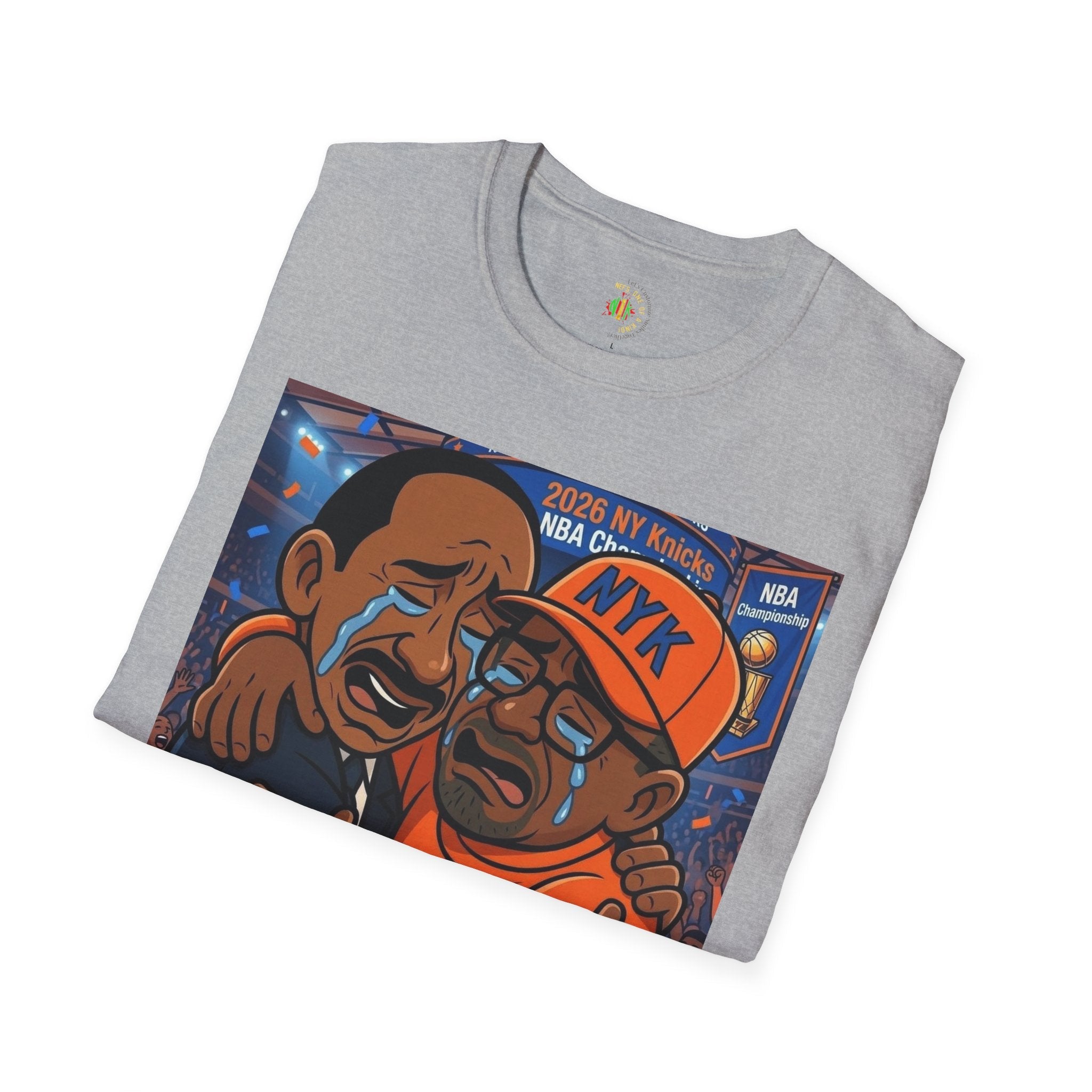Todd Maglietta grafica con ritratto personalizzato "Another Customized Smile Crying"