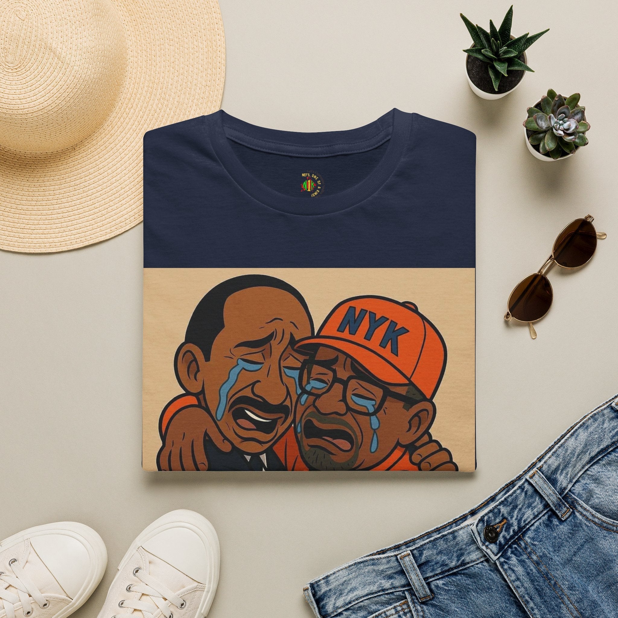 Todd Another Customized Smile Crying Portrait Tee Graphic T-Shirt