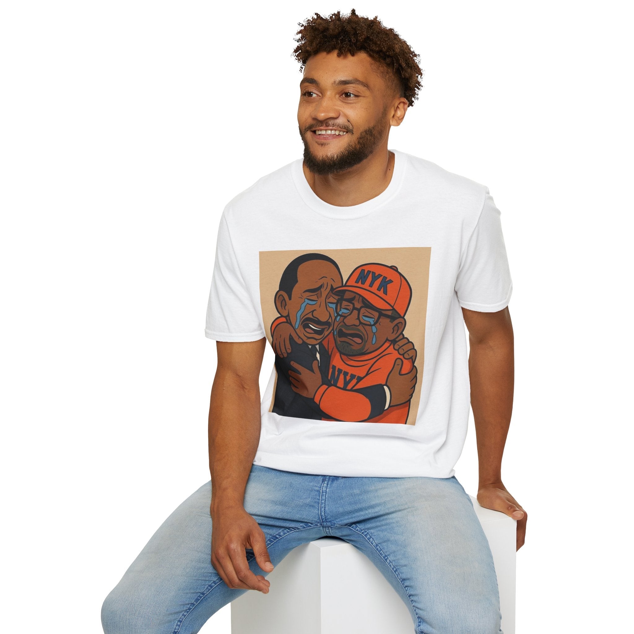 Todd Another Customized Smile Crying Portrait Tee Graphic T-Shirt