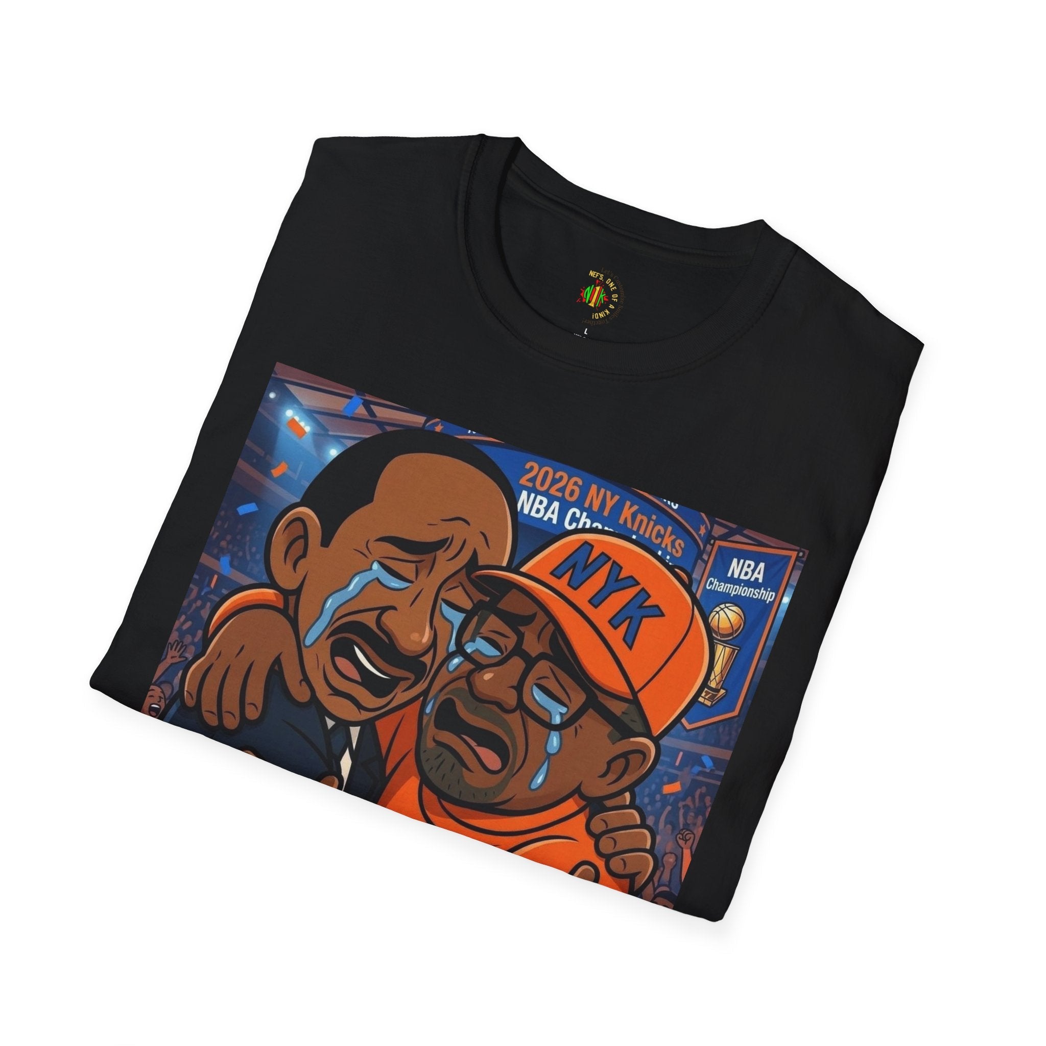 Todd Maglietta grafica con ritratto personalizzato "Another Customized Smile Crying"
