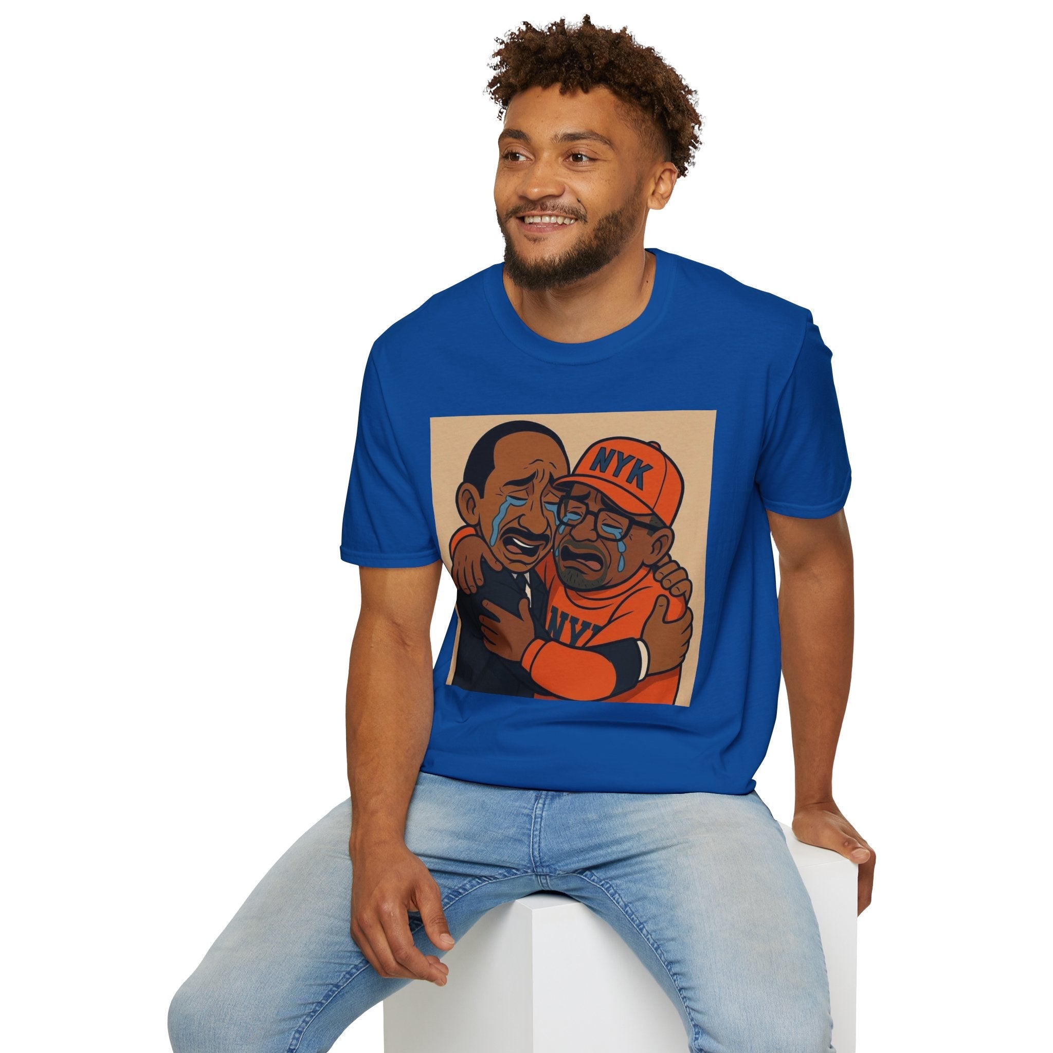 Todd Another Customized Smile Crying Portrait Tee Graphic T-Shirt