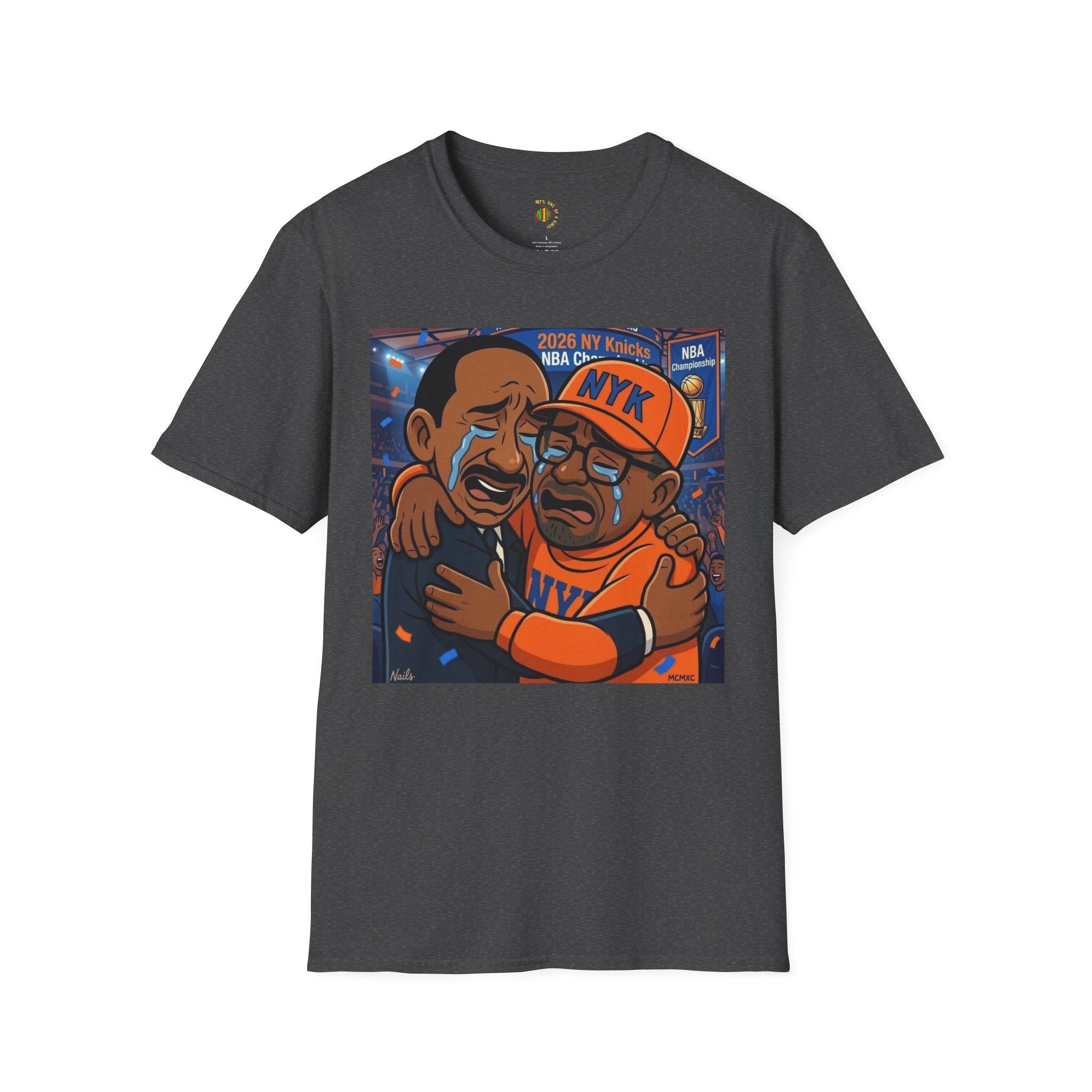Todd Maglietta grafica con ritratto personalizzato "Another Customized Smile Crying"