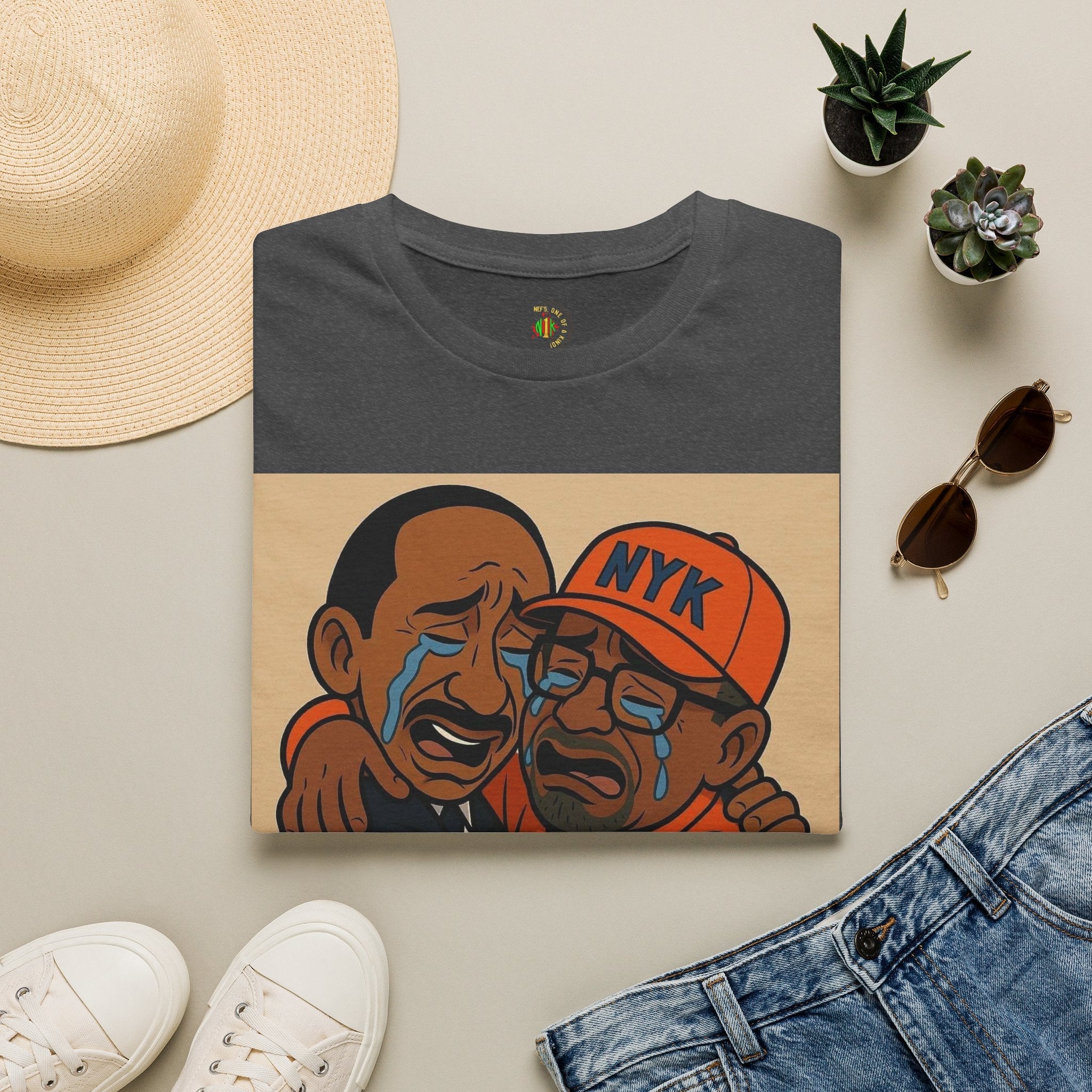 Todd Another Customized Smile Crying Portrait Tee Graphic T-Shirt