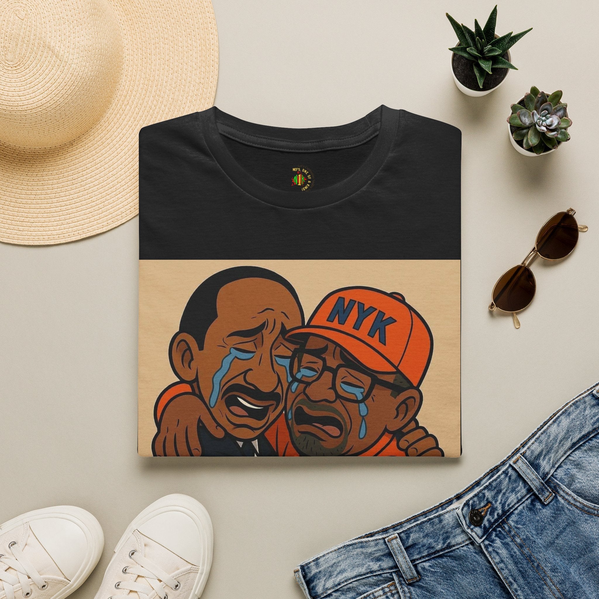 Todd Another Customized Smile Crying Portrait Tee Graphic T-Shirt