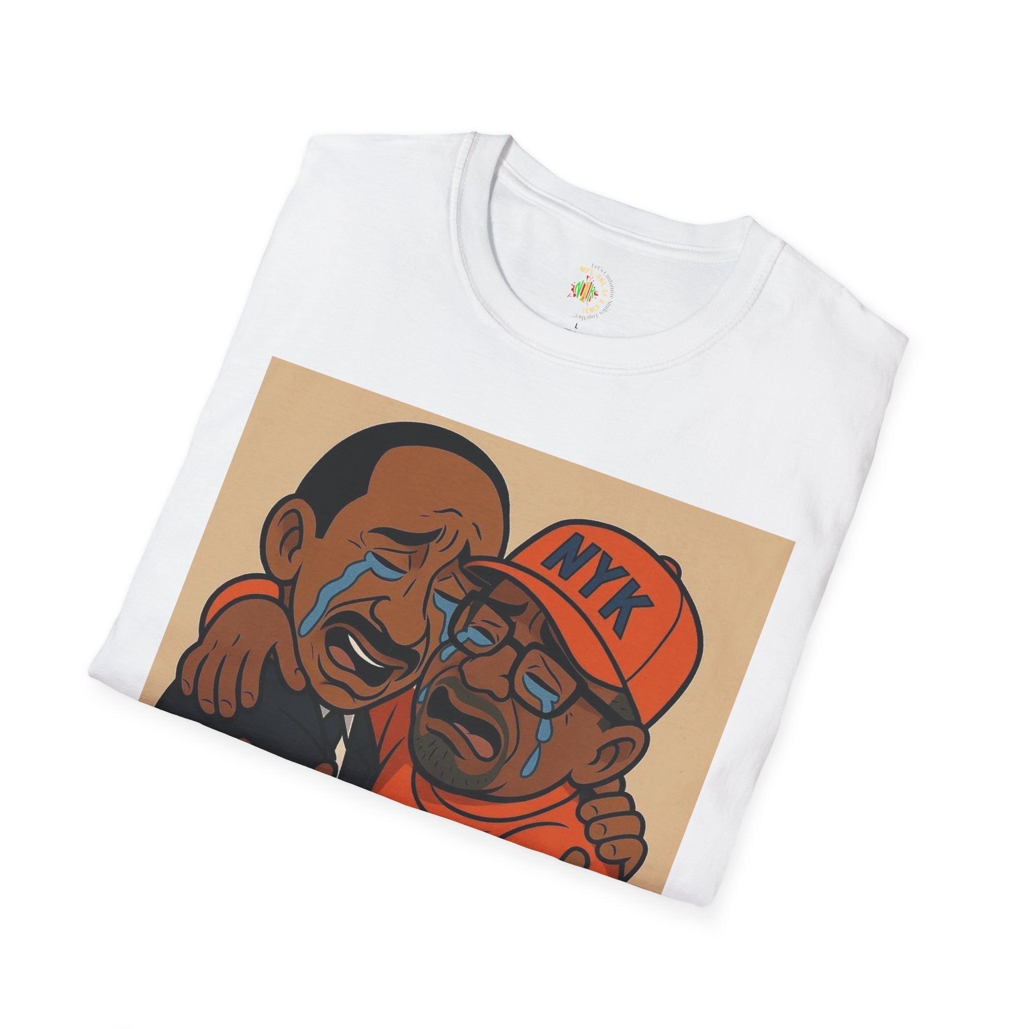 Todd Another Customized Smile Crying Portrait Tee Graphic T-Shirt