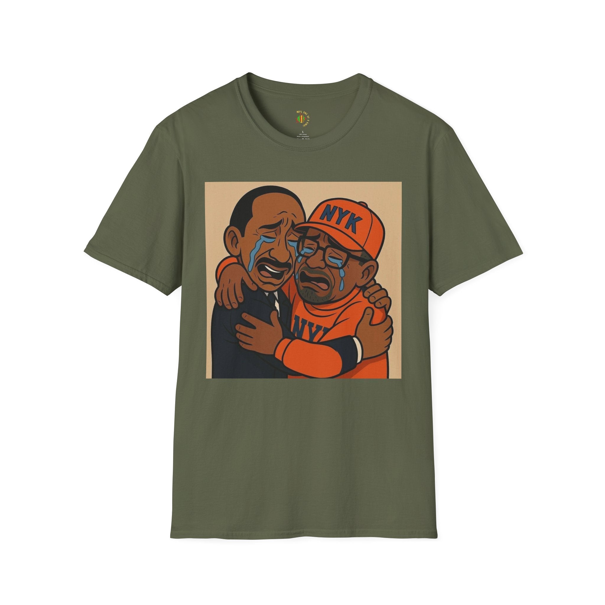 Todd Another Customized Smile Crying Portrait Tee Graphic T-Shirt