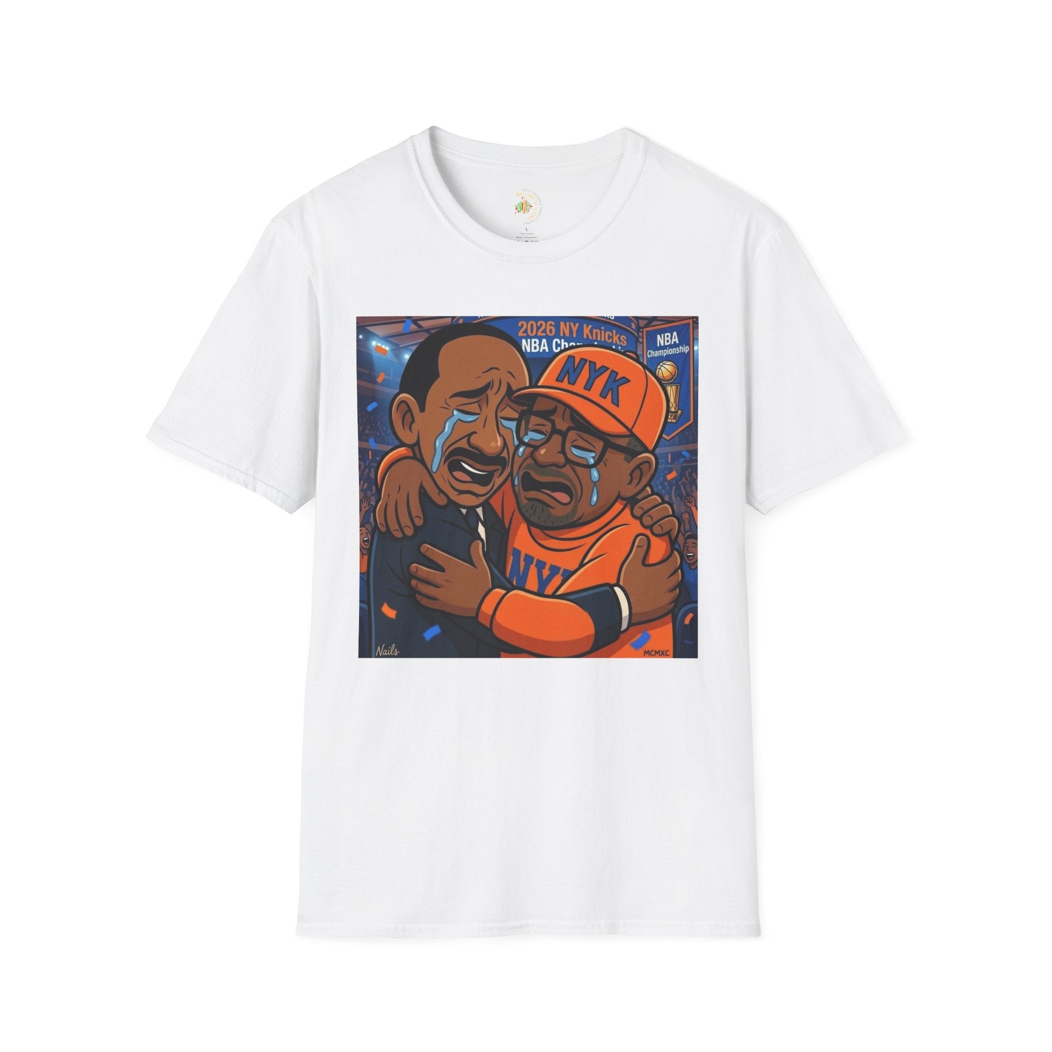 Todd Maglietta grafica con ritratto personalizzato "Another Customized Smile Crying"