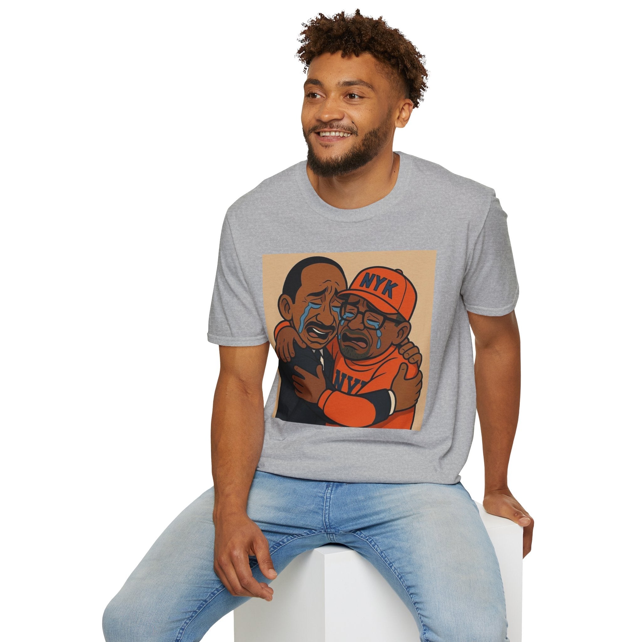 Todd Another Customized Smile Crying Portrait Tee Graphic T-Shirt