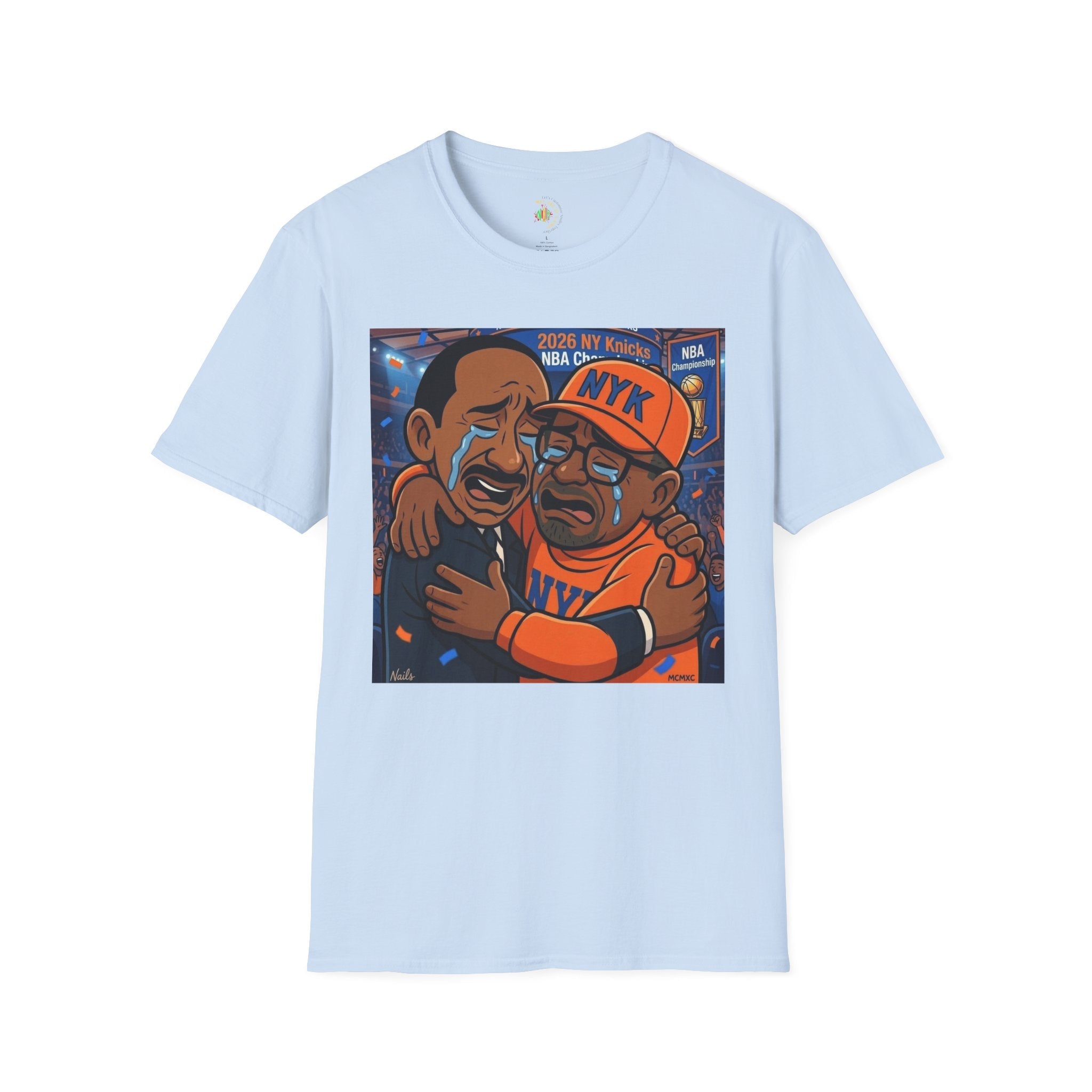 Todd Maglietta grafica con ritratto personalizzato "Another Customized Smile Crying"