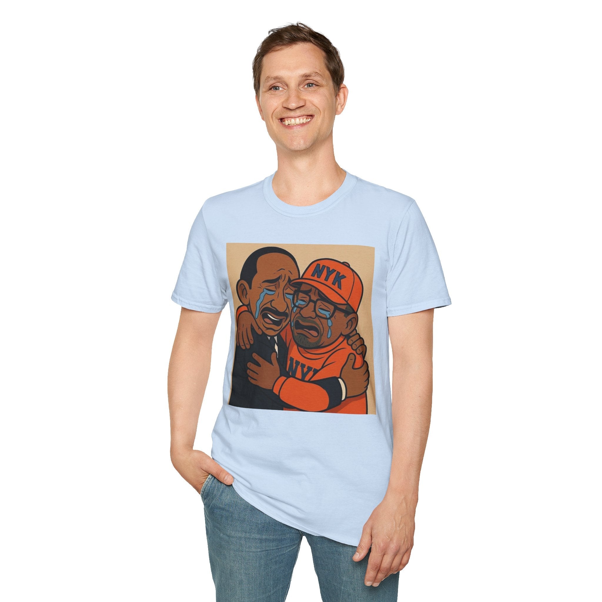 Todd Another Customized Smile Crying Portrait Tee Graphic T-Shirt