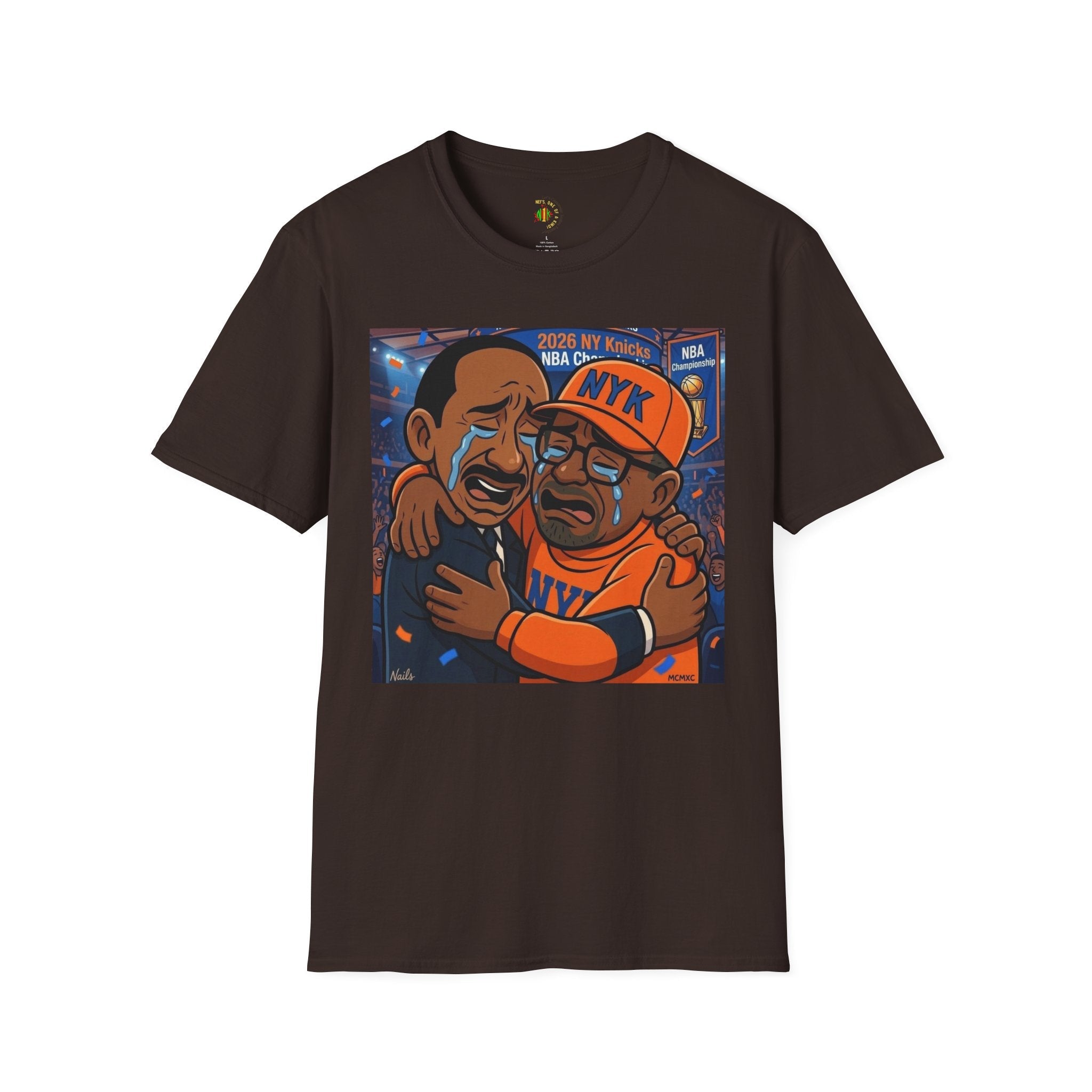 Todd Maglietta grafica con ritratto personalizzato "Another Customized Smile Crying"