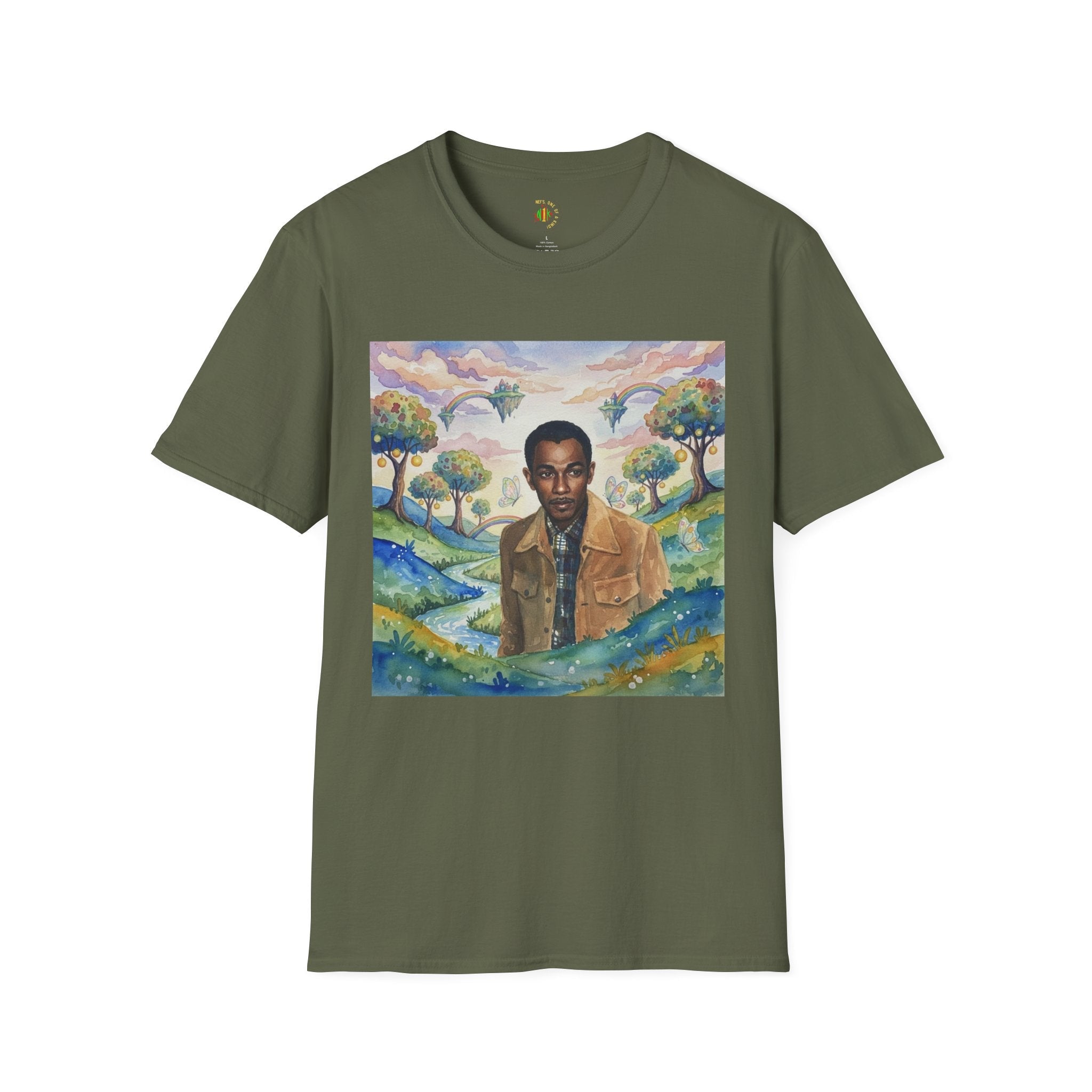 Todd Another Customized Smile Portrait Tee Graphic T-Shirt