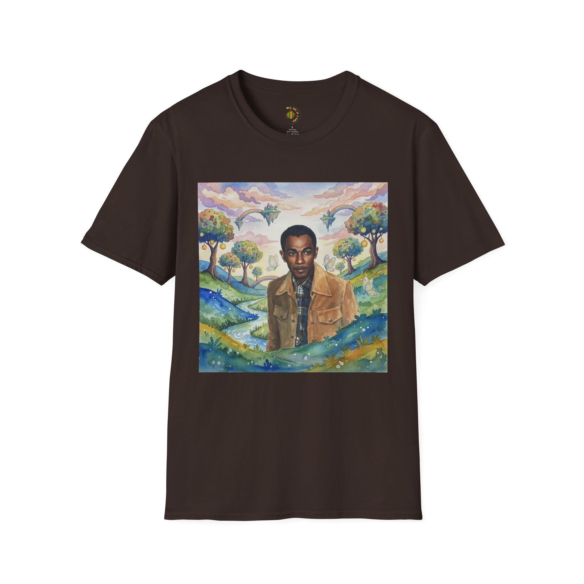 Todd Another Customized Smile Portrait Tee Graphic T-Shirt