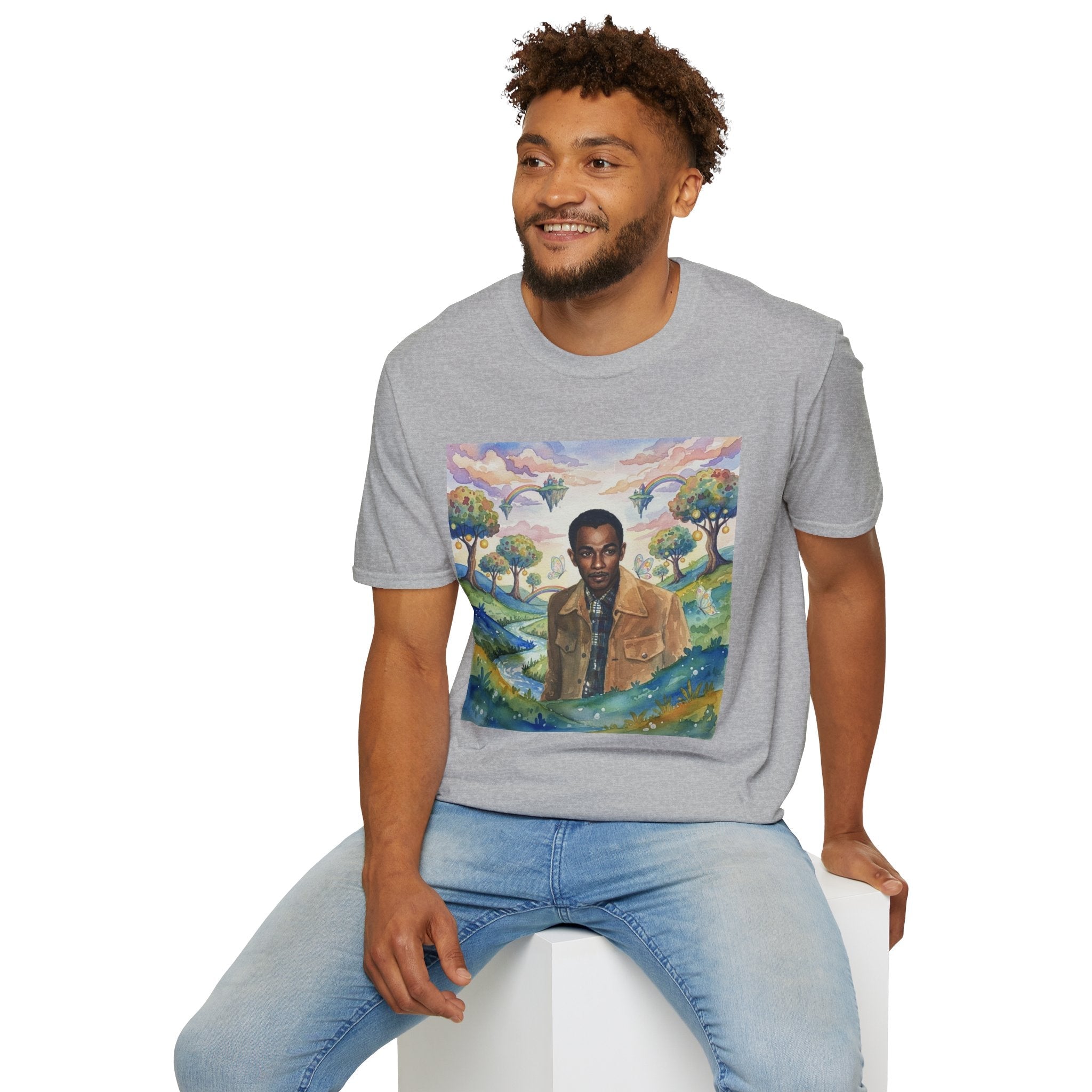 Todd Another Customized Smile Portrait Tee Graphic T-Shirt