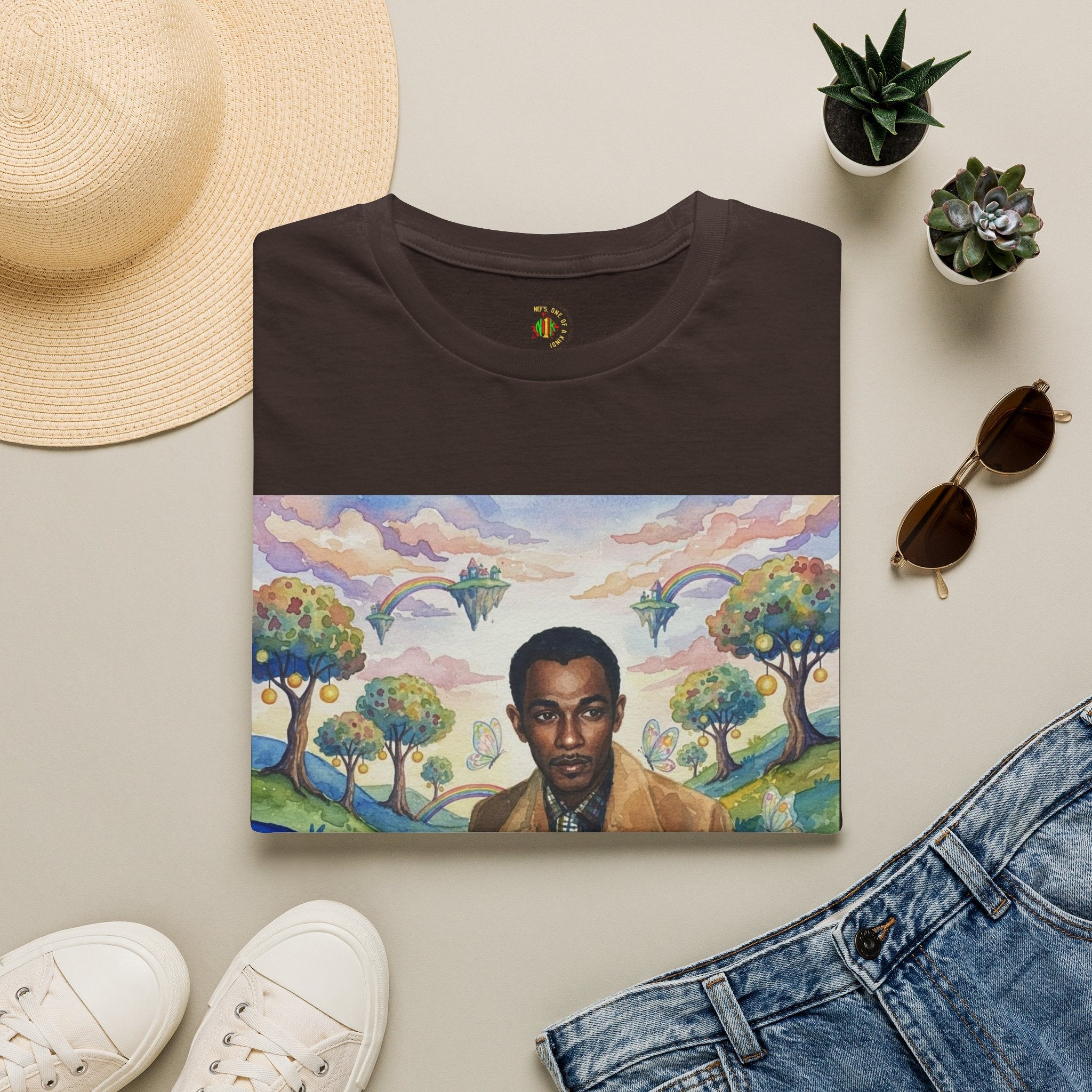 Todd Another Customized Smile Portrait Tee Graphic T-Shirt