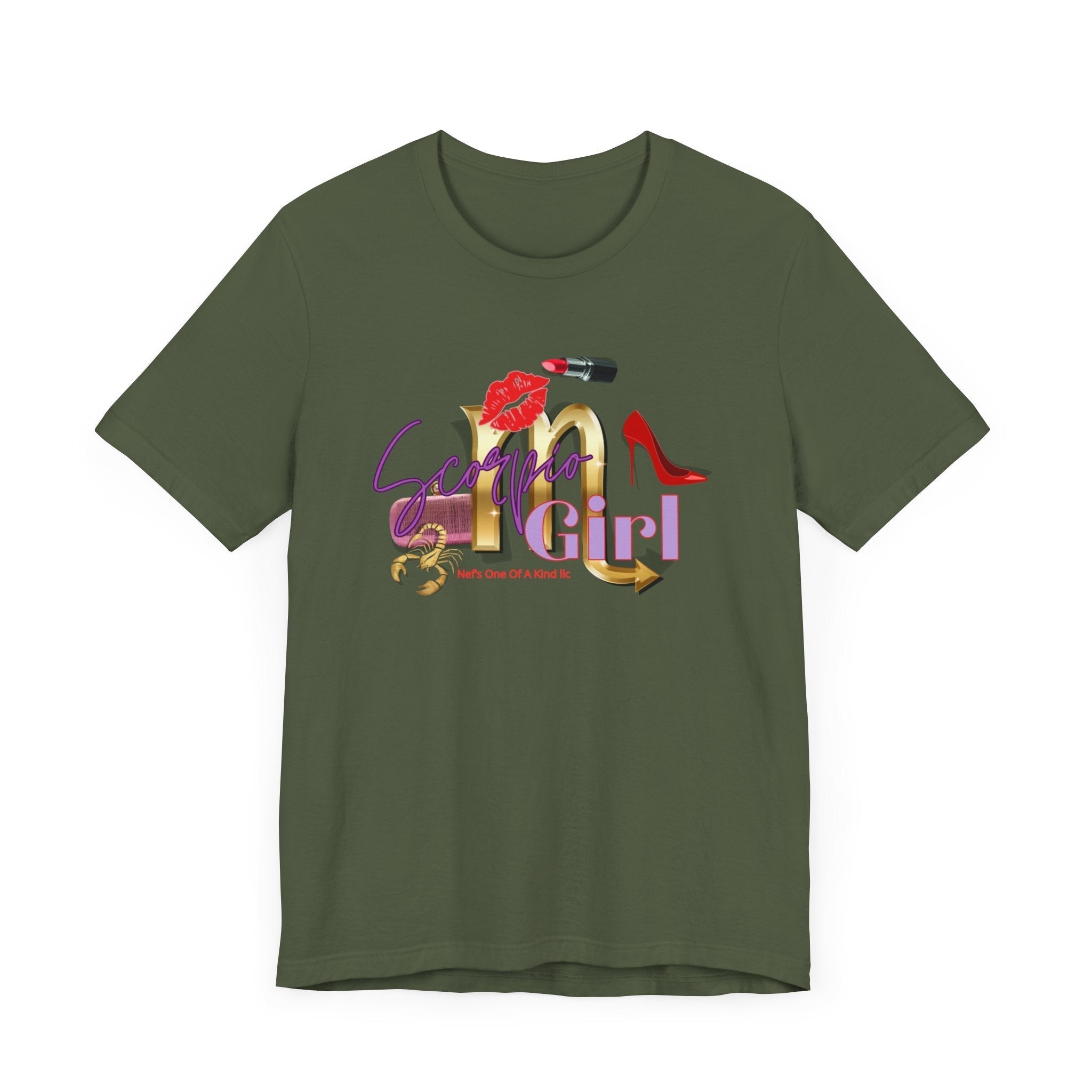 Unisex Scorpio Girl lipstick Tee