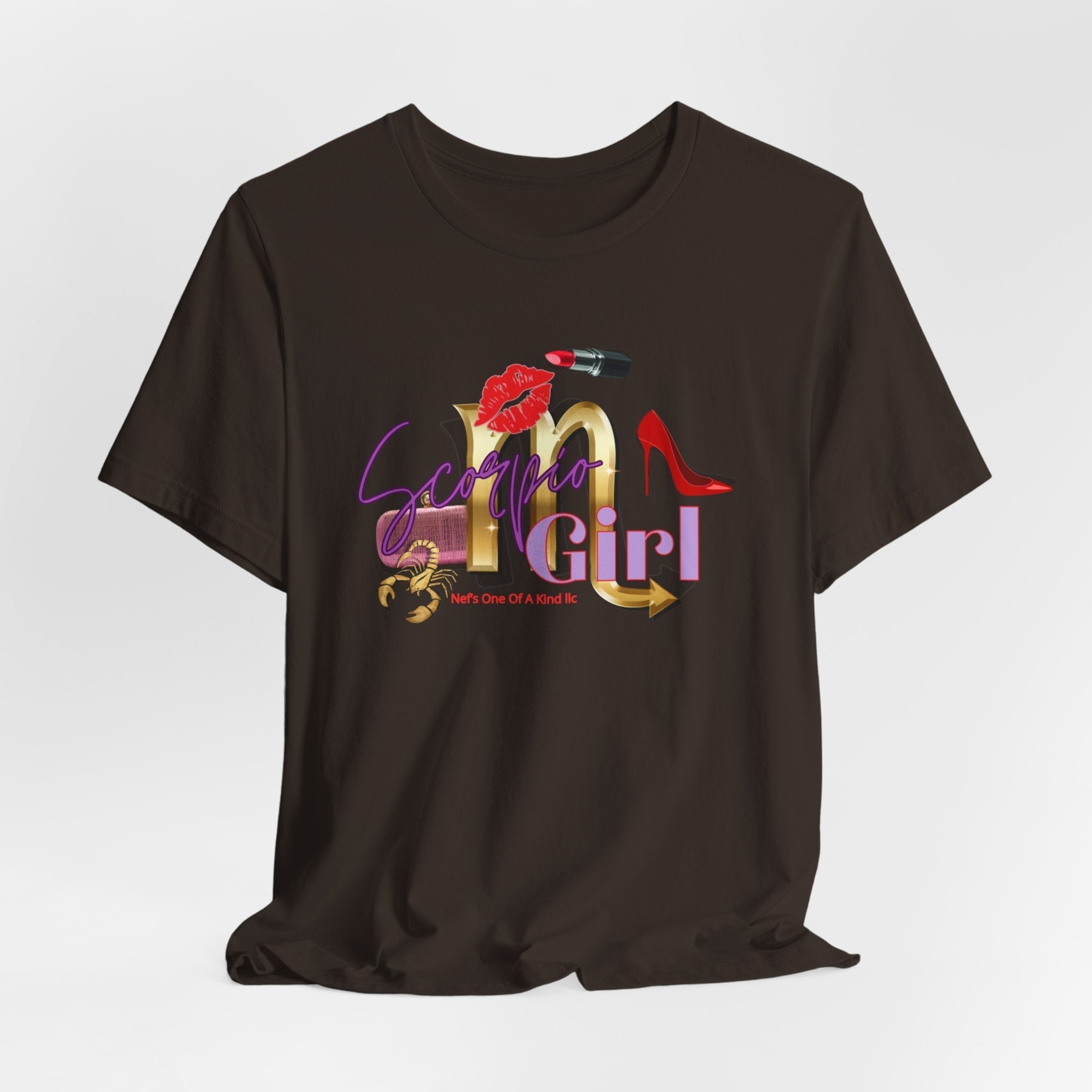 Unisex Scorpio Girl lipstick Tee