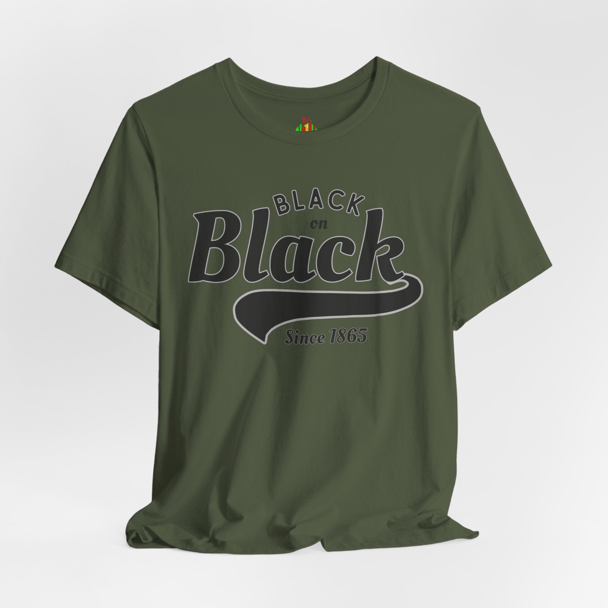 Vintage Style Unisex Jersey Tee - Black Since 1865, Retro T-Shirt, Casual Wear, Gift Idea, Everyday Fashion