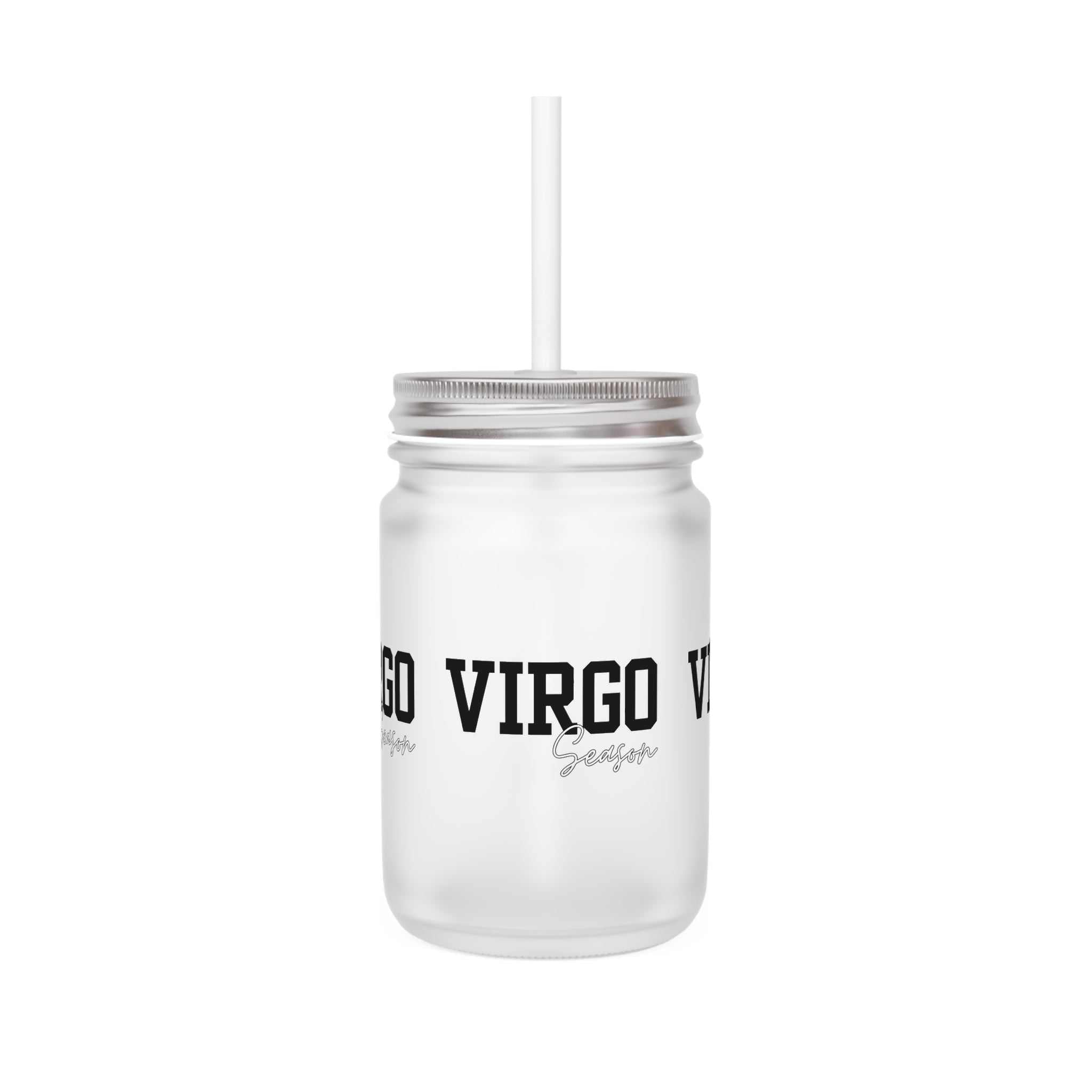 Virgo Mason Jar - Perfect for Birthdays, Celebrations, Astrology LoverMugVirgo Mason Jar