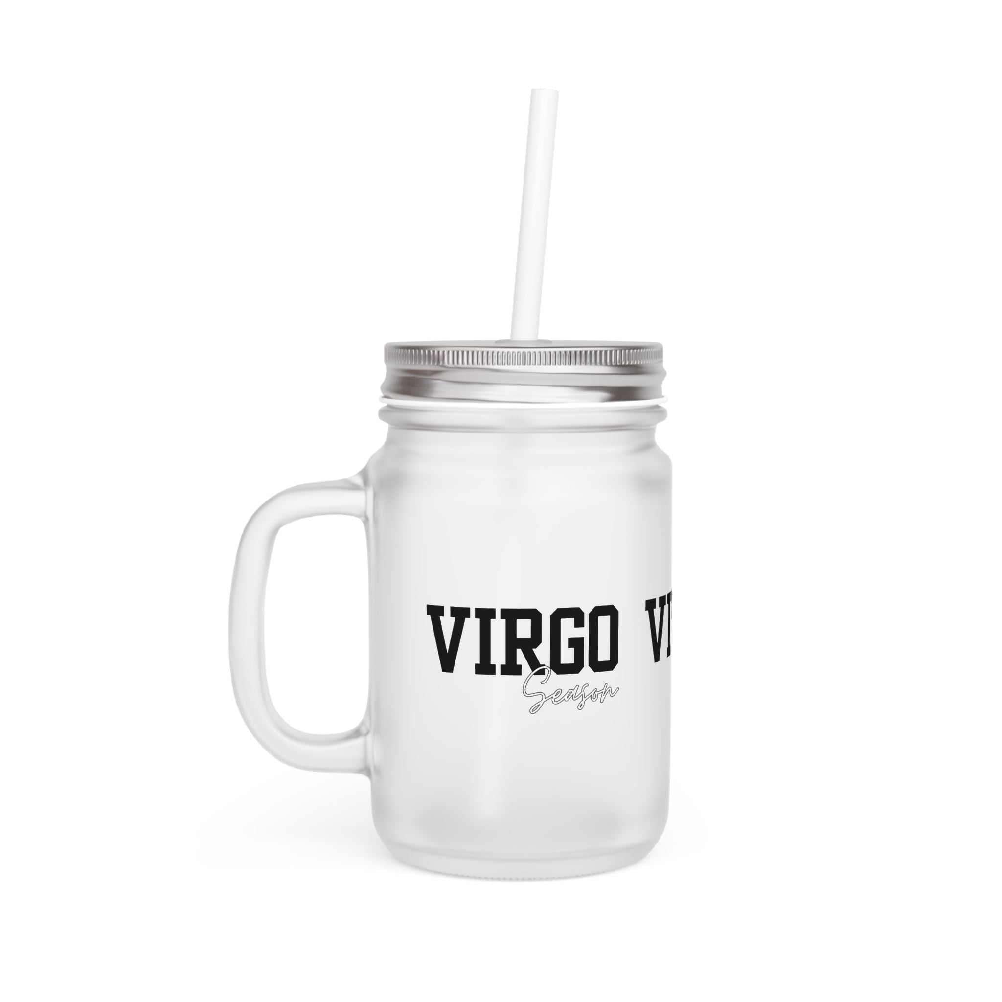 Virgo Mason Jar - Perfect for Birthdays, Celebrations, Astrology LoverMugVirgo Mason Jar