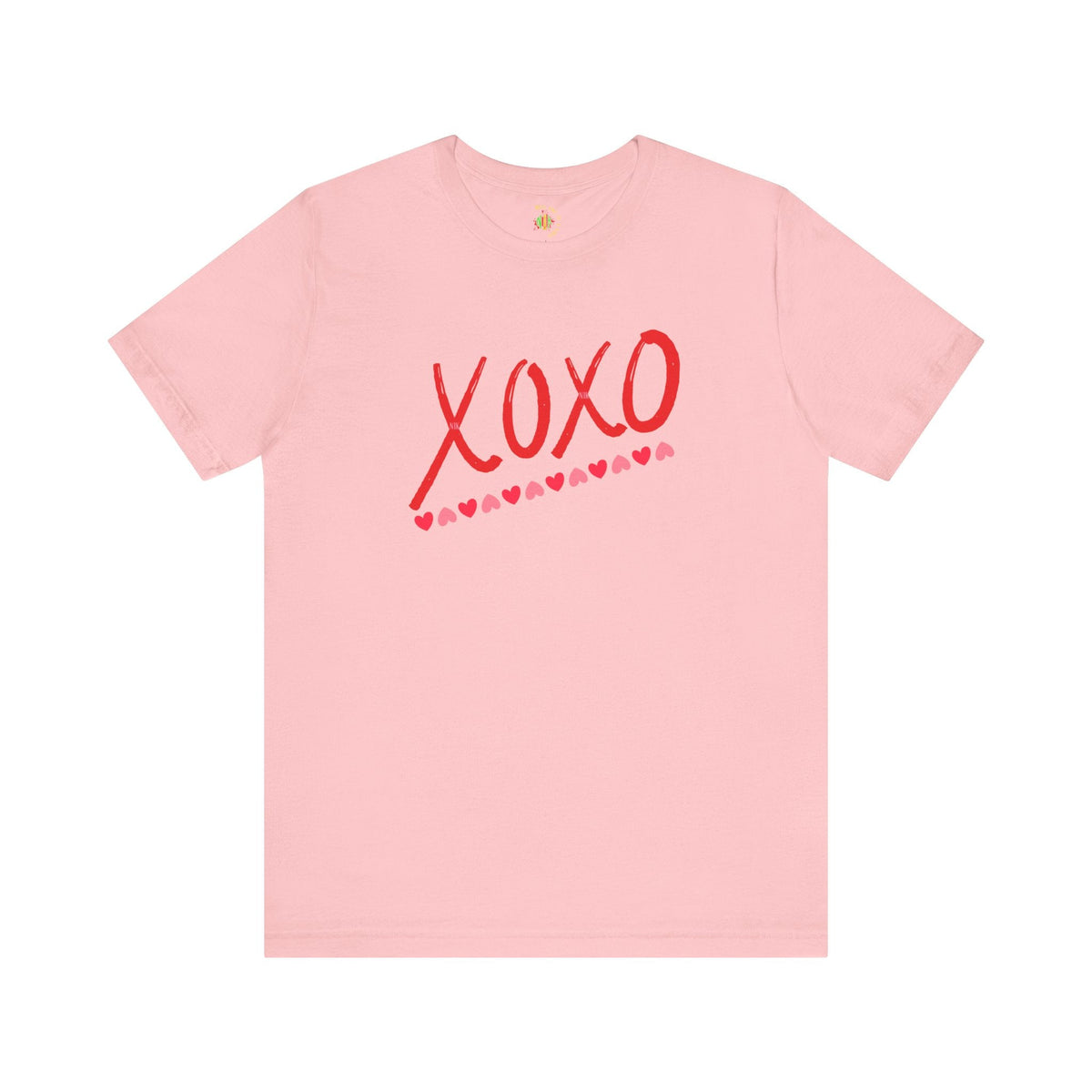 XoXo Valentine Casual Soft Unisex Jersey Crew Neck Short Sleeve Tee