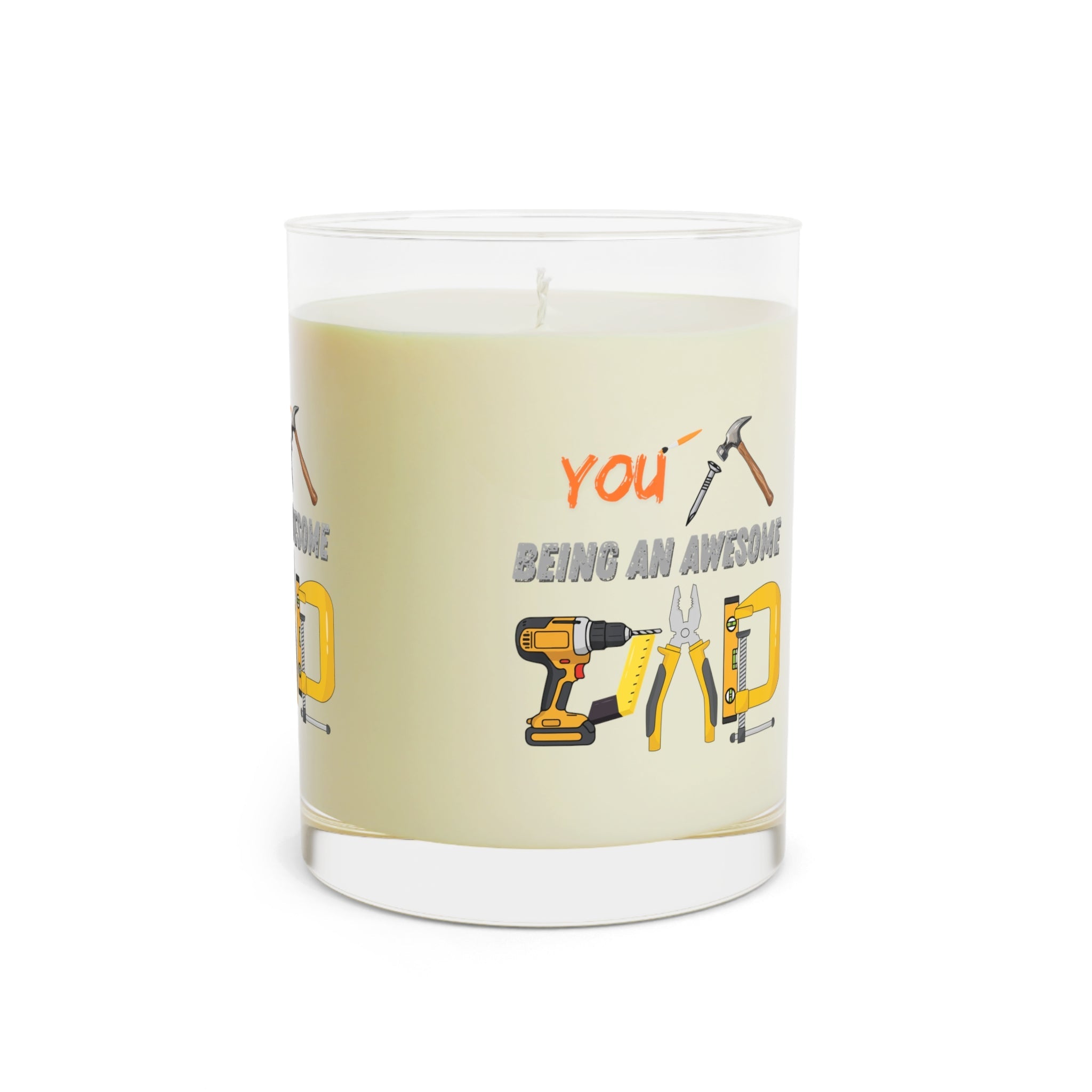 You Nailed Being an Awesome Dad — 11oz Scented Candle (Full Glass)